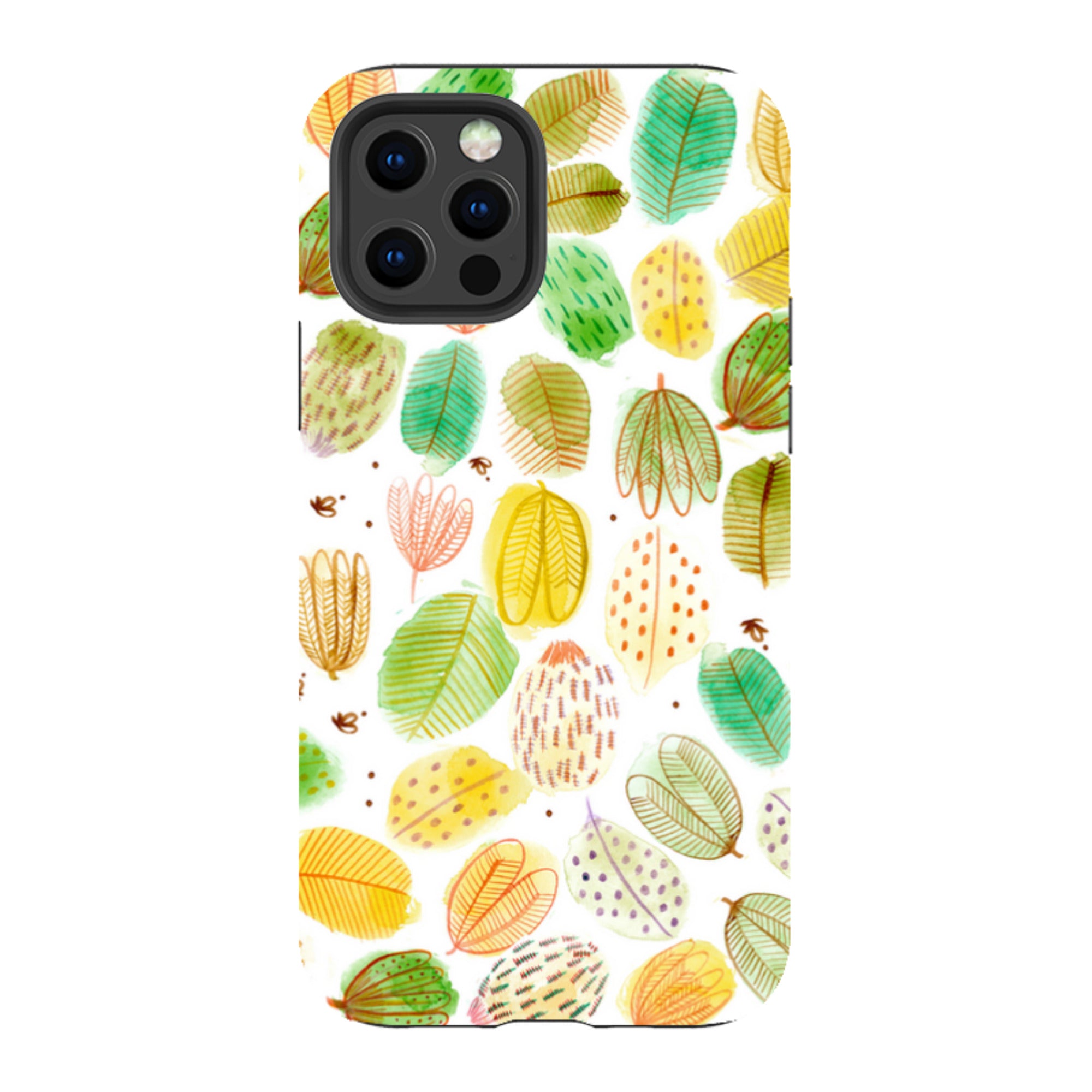 iPhone Tough Case - Leaves By Gabriela Larios