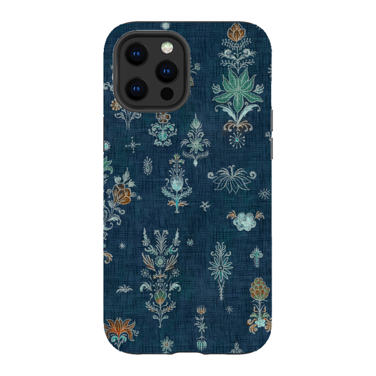 iPhone Tough Case - Jewel Spirit - Navy Rust By Katherine Quinn
