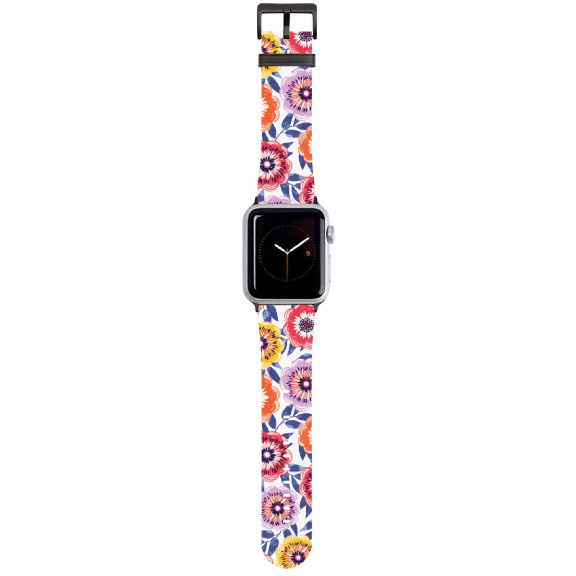 Bright Blooms III Apple Watch Strap By Ali Brookes
