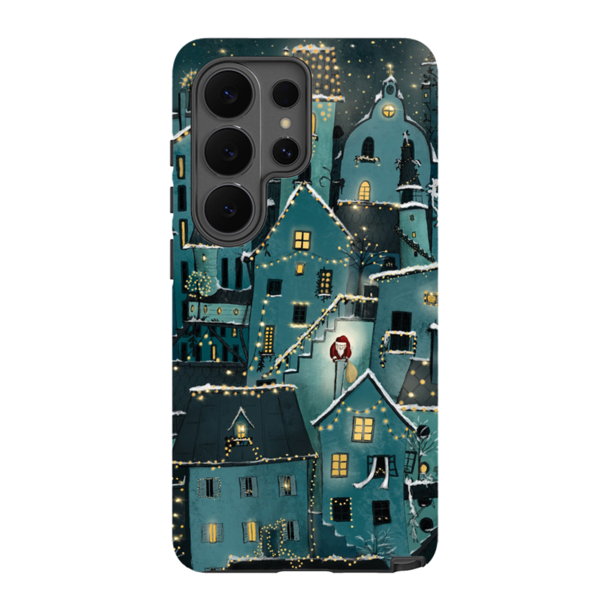 Samsung Tough Case - Citywinkles Blue By Maja Lindberg
