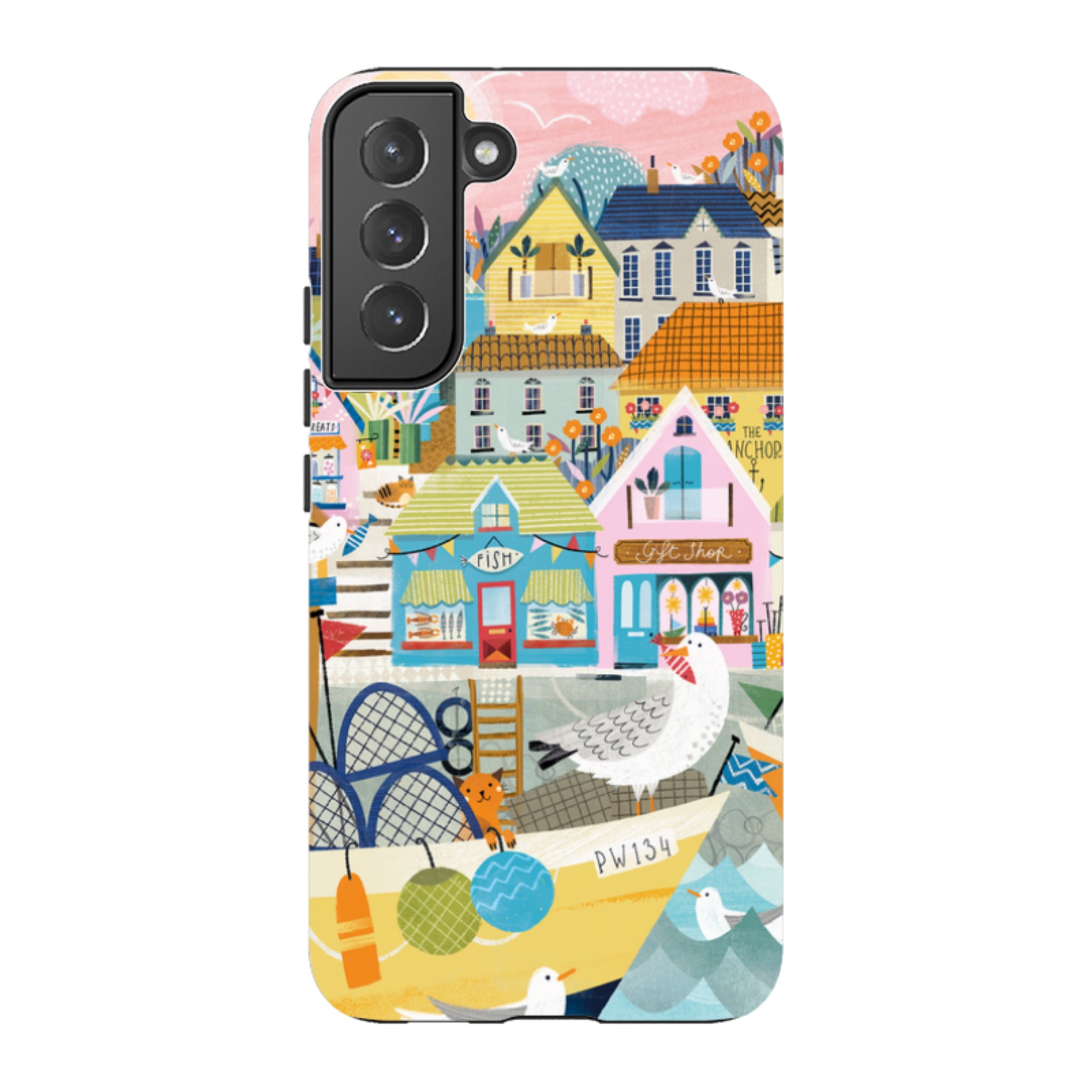Samsung Tough  Case - Harbour 2 By Ali Brookes