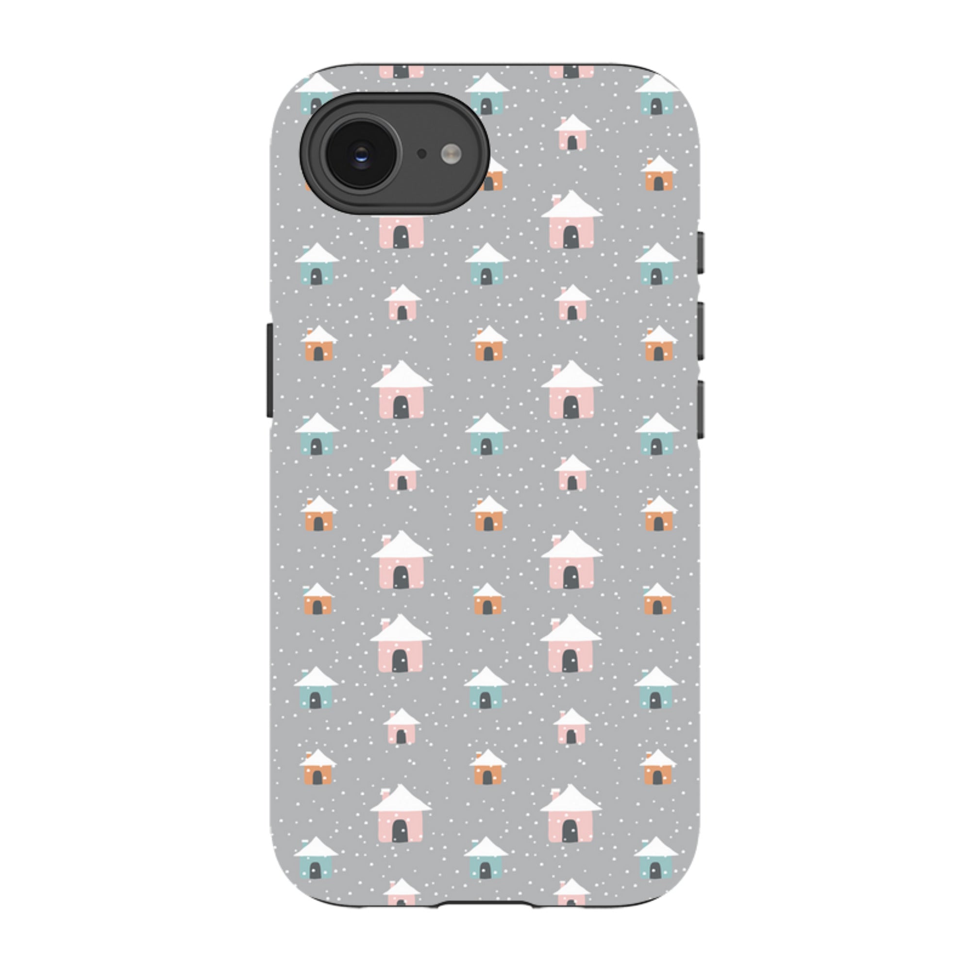 iPhone Tough Case - House Pattern