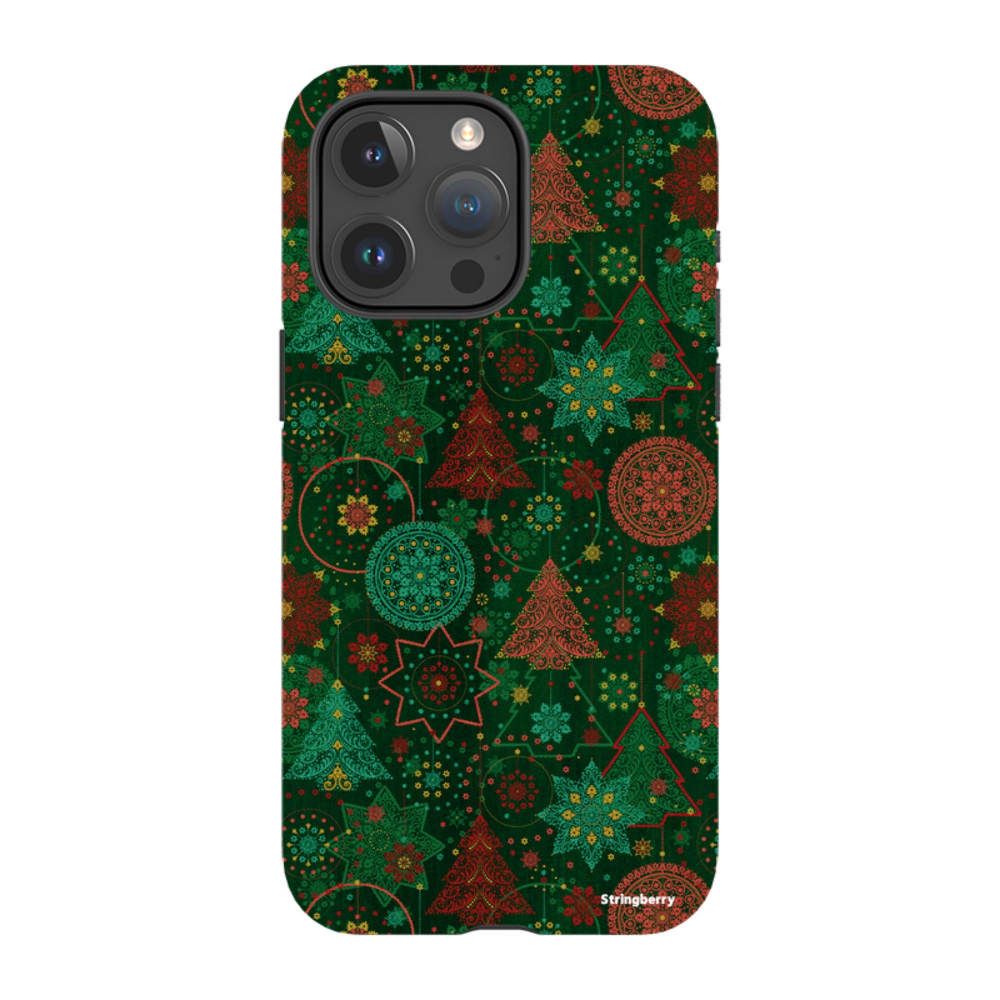 iPhone Tough Case - Christmas Forest By Natalie Pedetti Prack