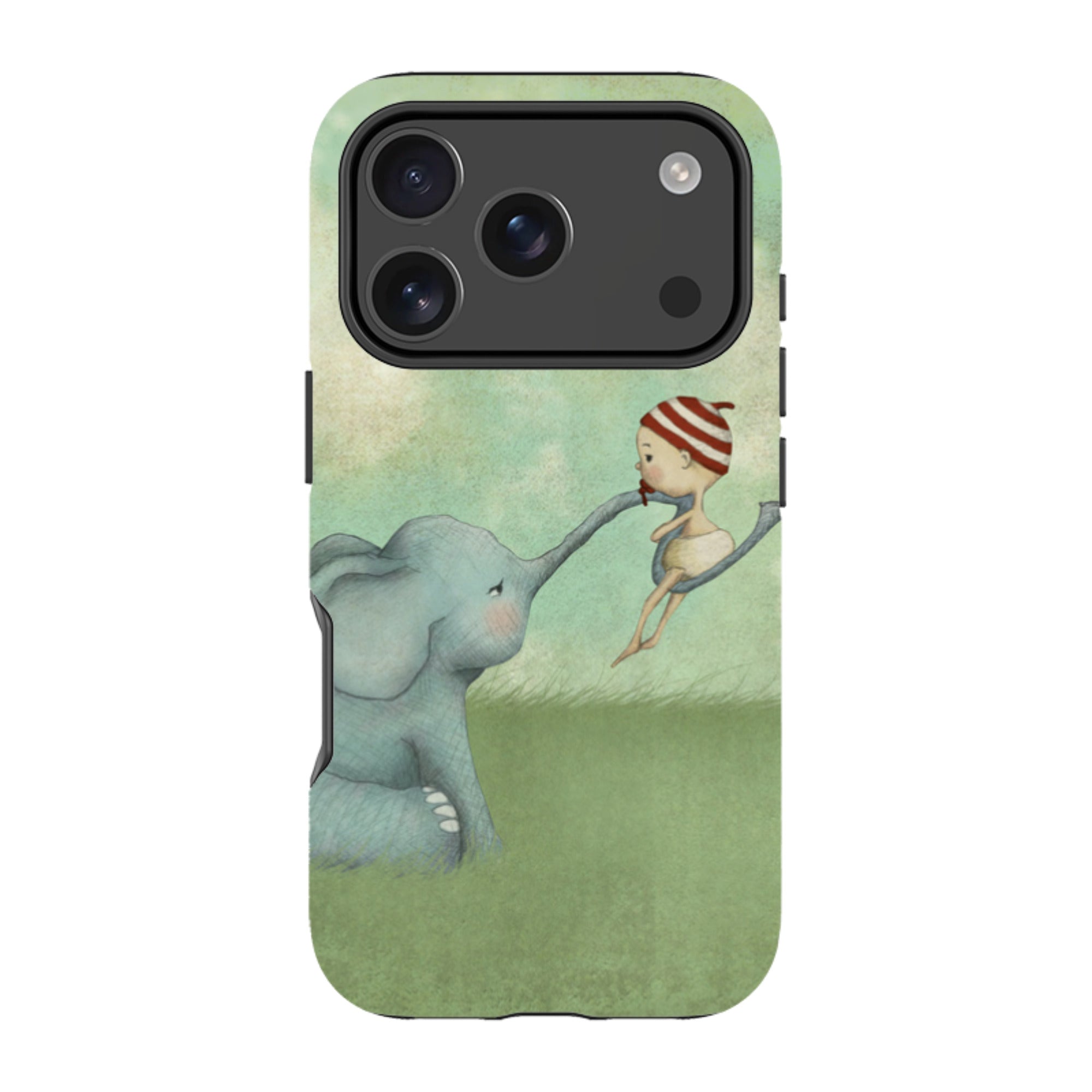iPhone MagSafe Tough Case - Elephant Baby By Maja Lindberg