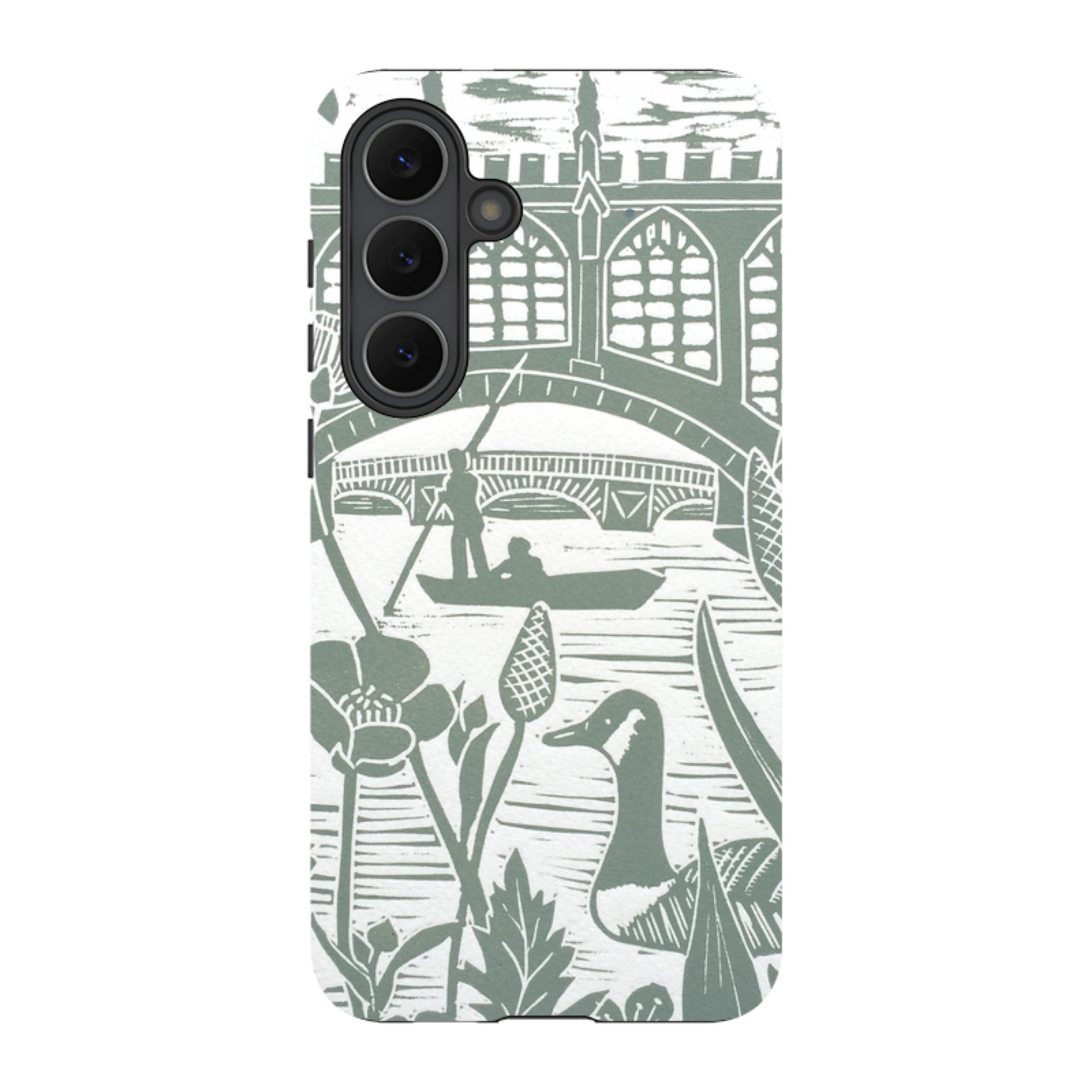 Samsung Tough Case - Punting At Cambridge By Kate Heiss