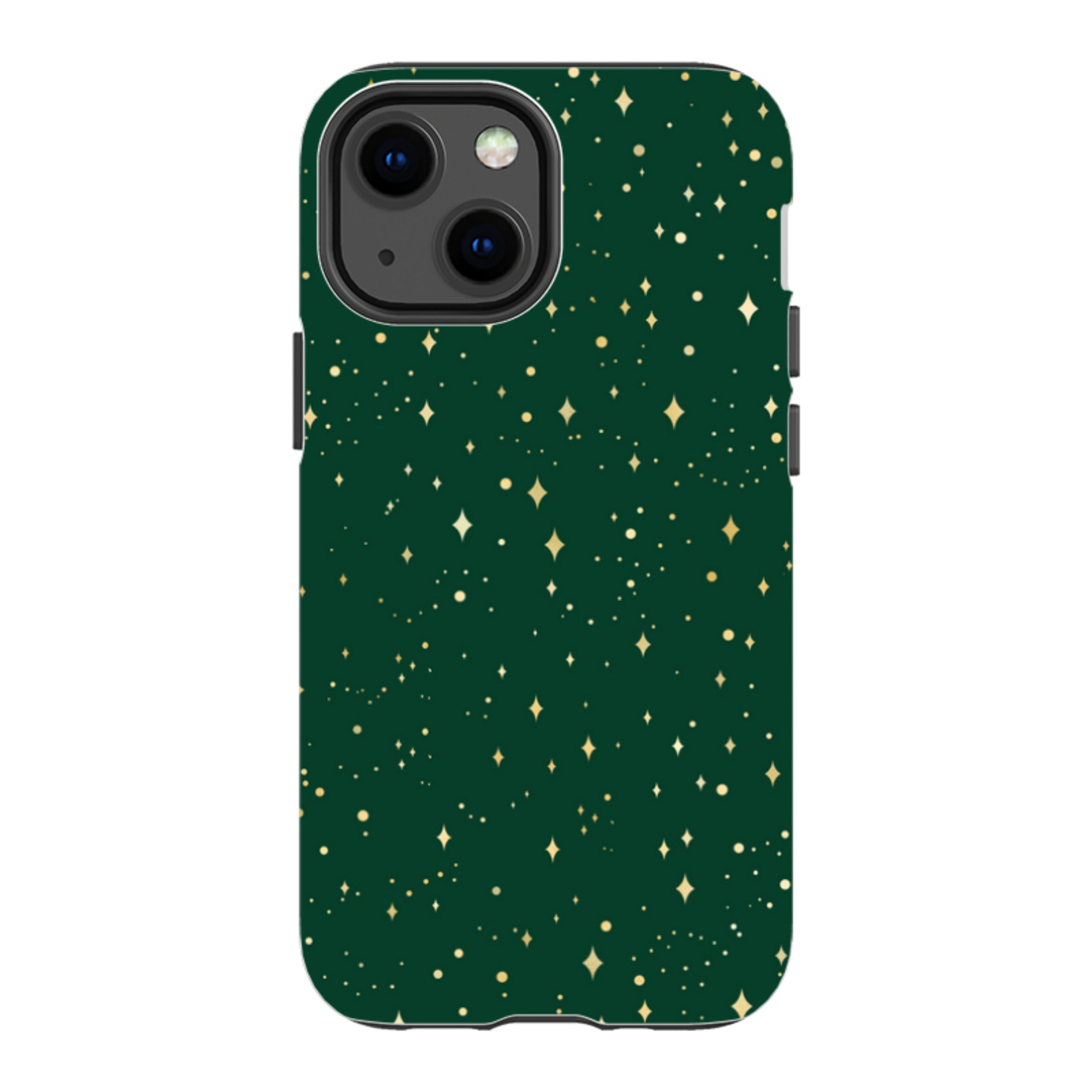 iPhone Tough Case - Forest Green Cosmos