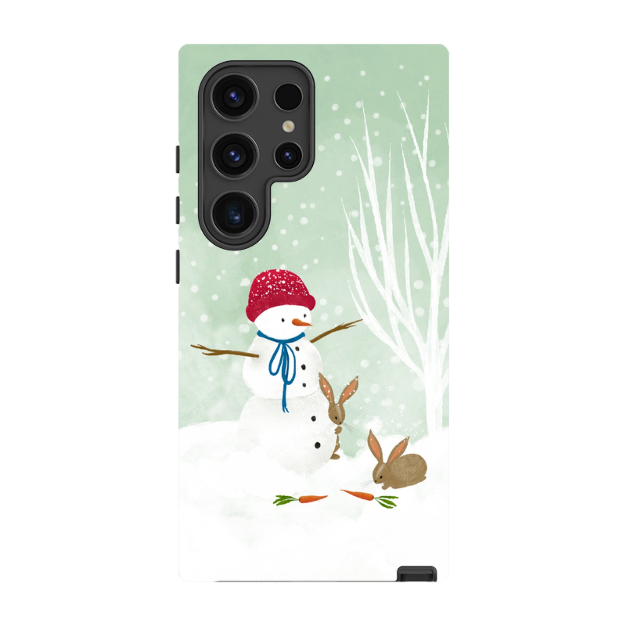 Samsung Tough Case - Snowman By Katherine Quinn