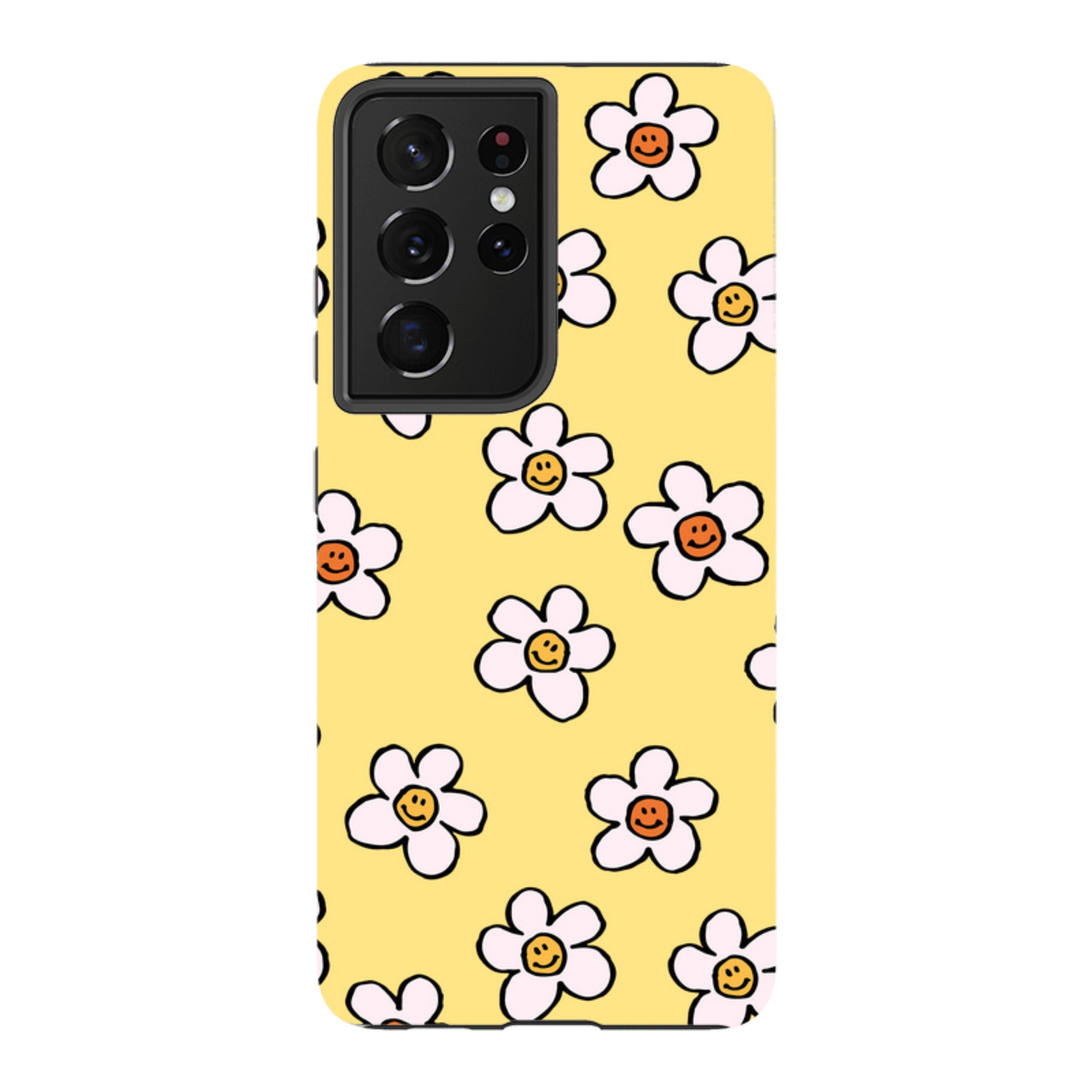 Samsung Tough Case - Smiley Mellow Yellow