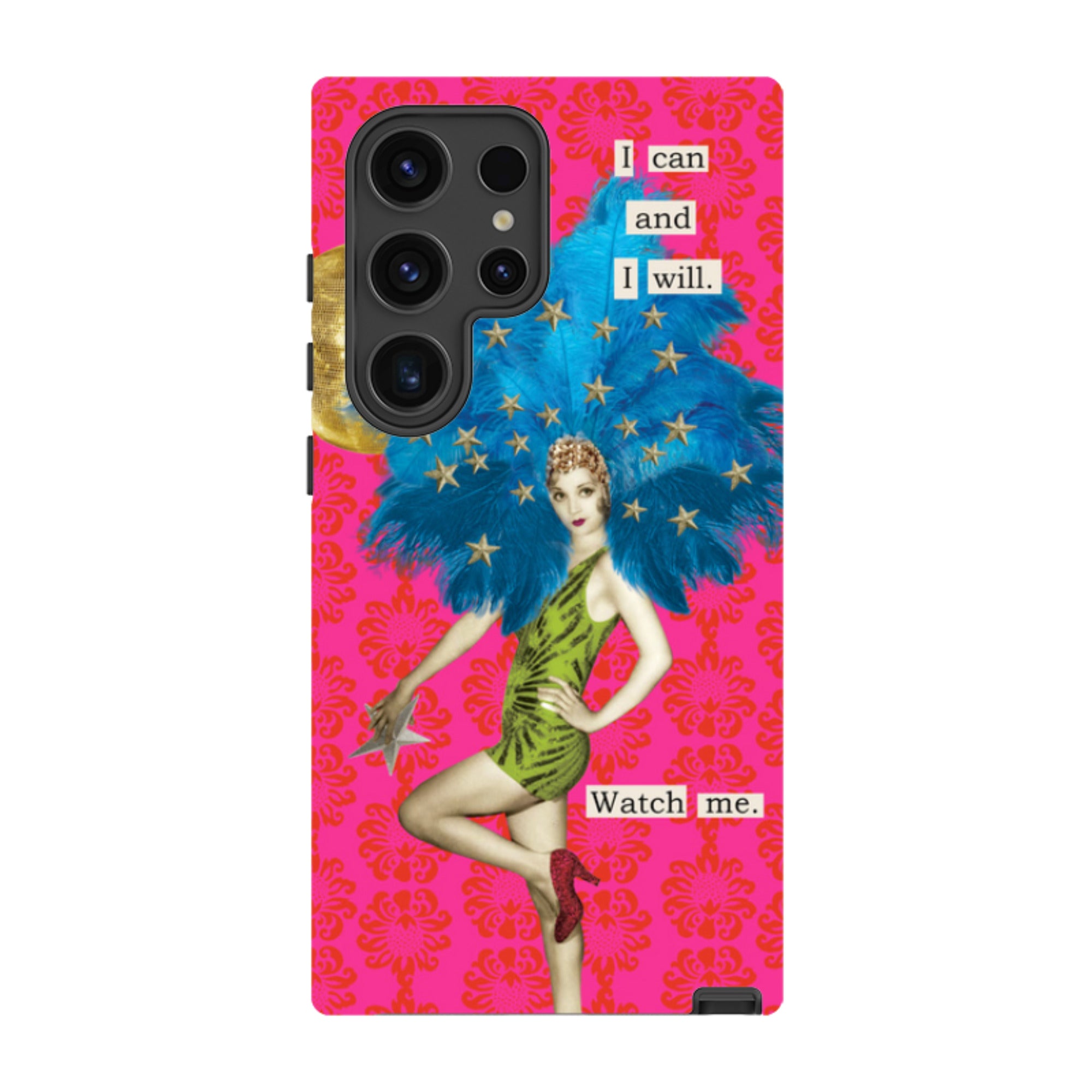 Samsung Tough Case - I Can And I Will By Clare Jordan