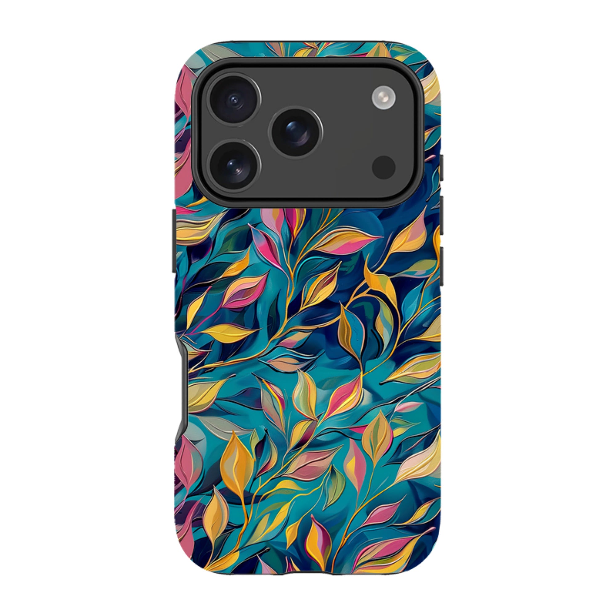 iPhone MagSafe Tough Case - Nutberry Leaves