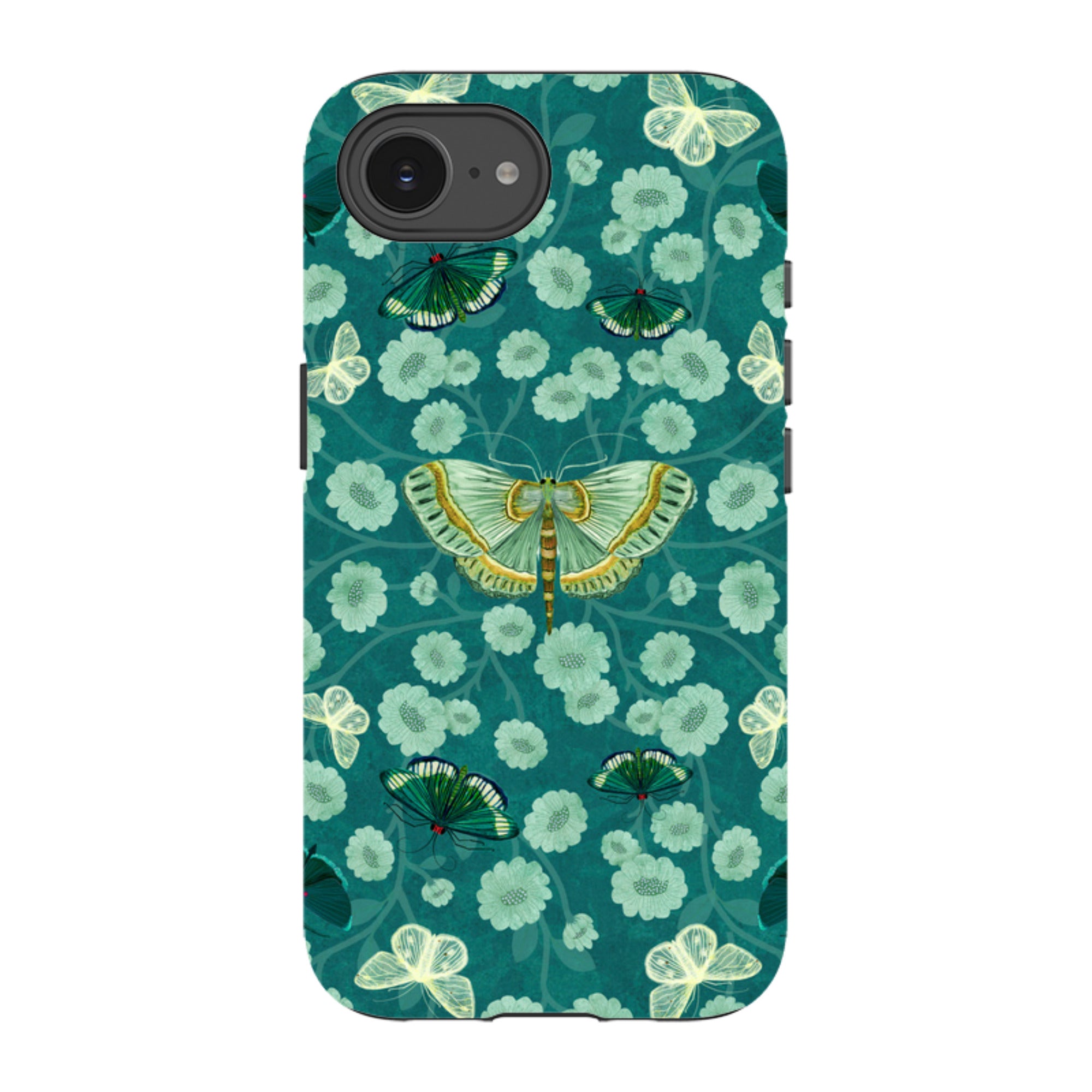 iPhone Tough Case - Medium Moth 2 By Katherine Quinn