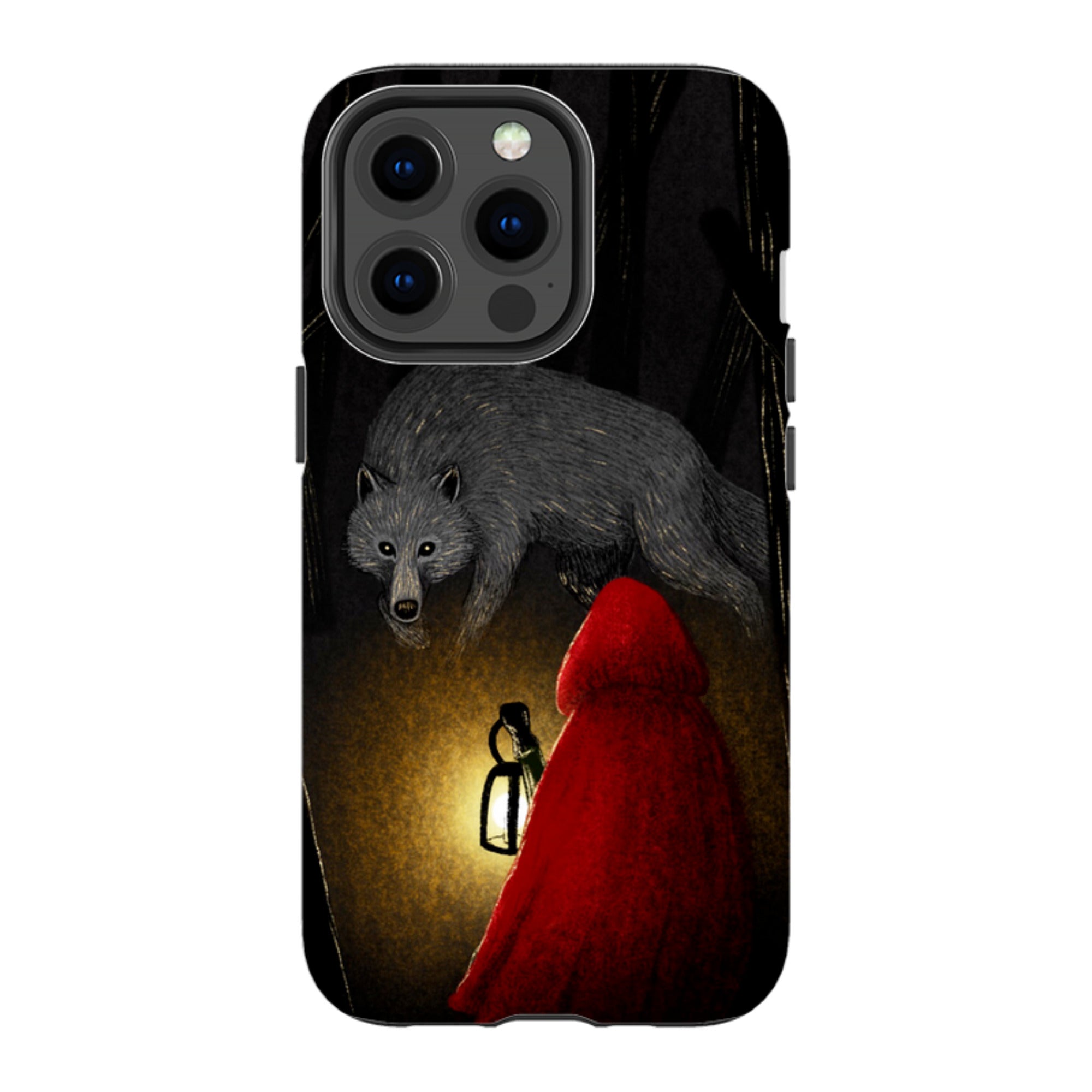 iPhone MagSafe Tough Case -  Riding Hood By Anna Stead