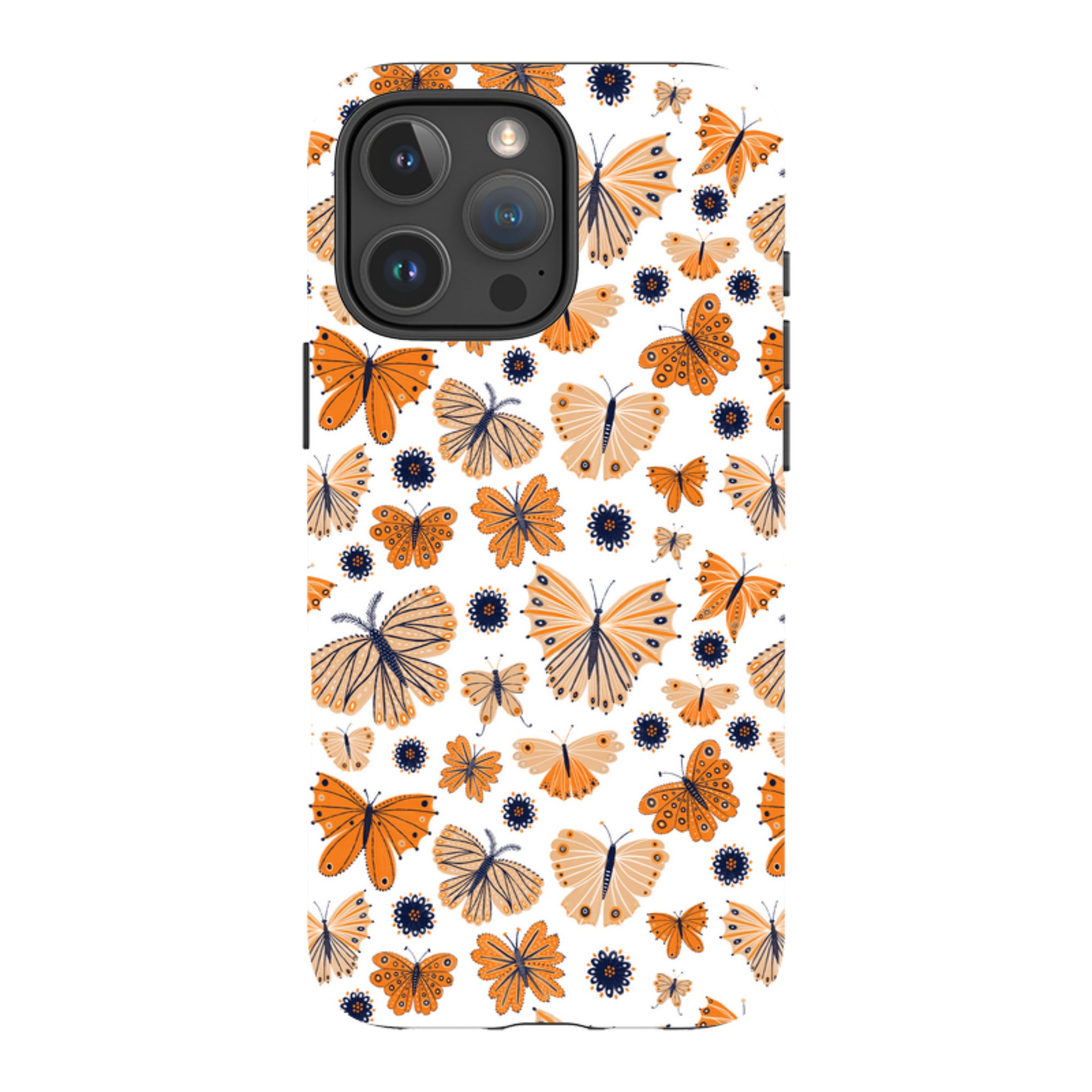 iPhone Tough Case - Butterfly Patterns By Lee Foster Wilson