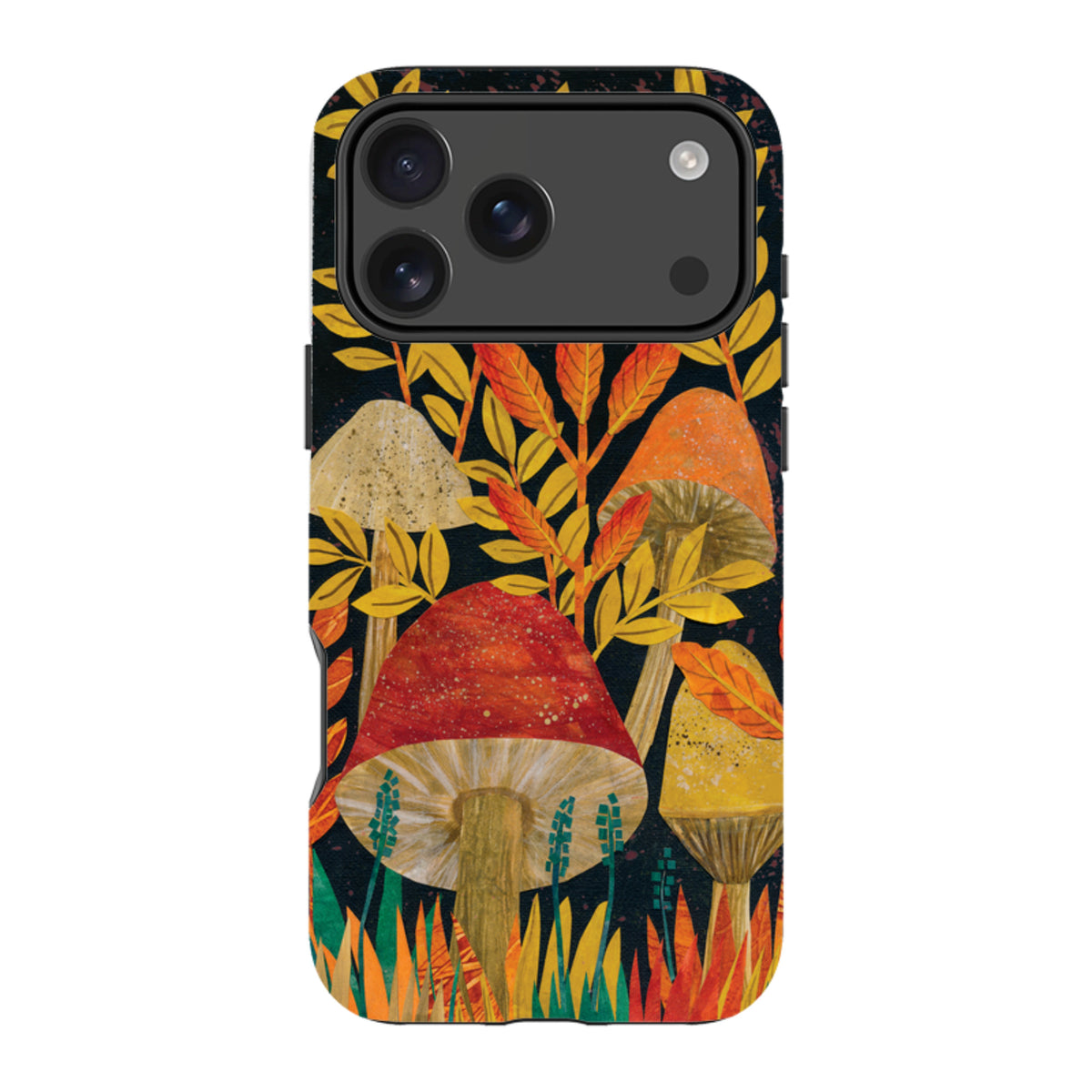 iPhone MagSafe Tough Case - Mushrooms By Tracey English