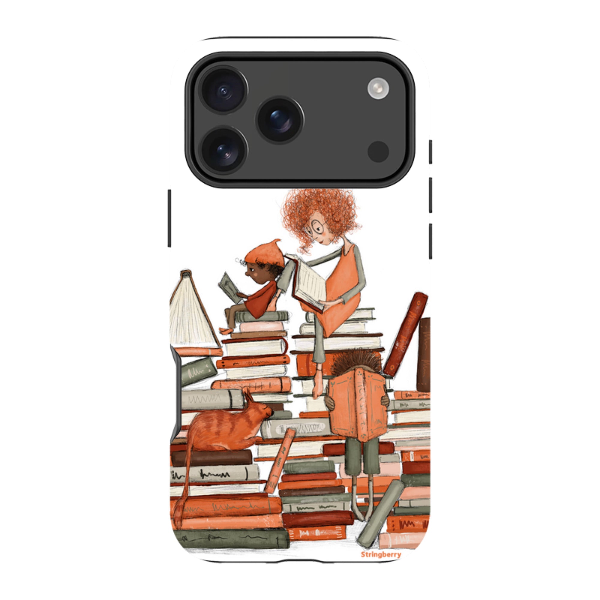 iPhone Tough Case - Readers By Maja Lindberg
