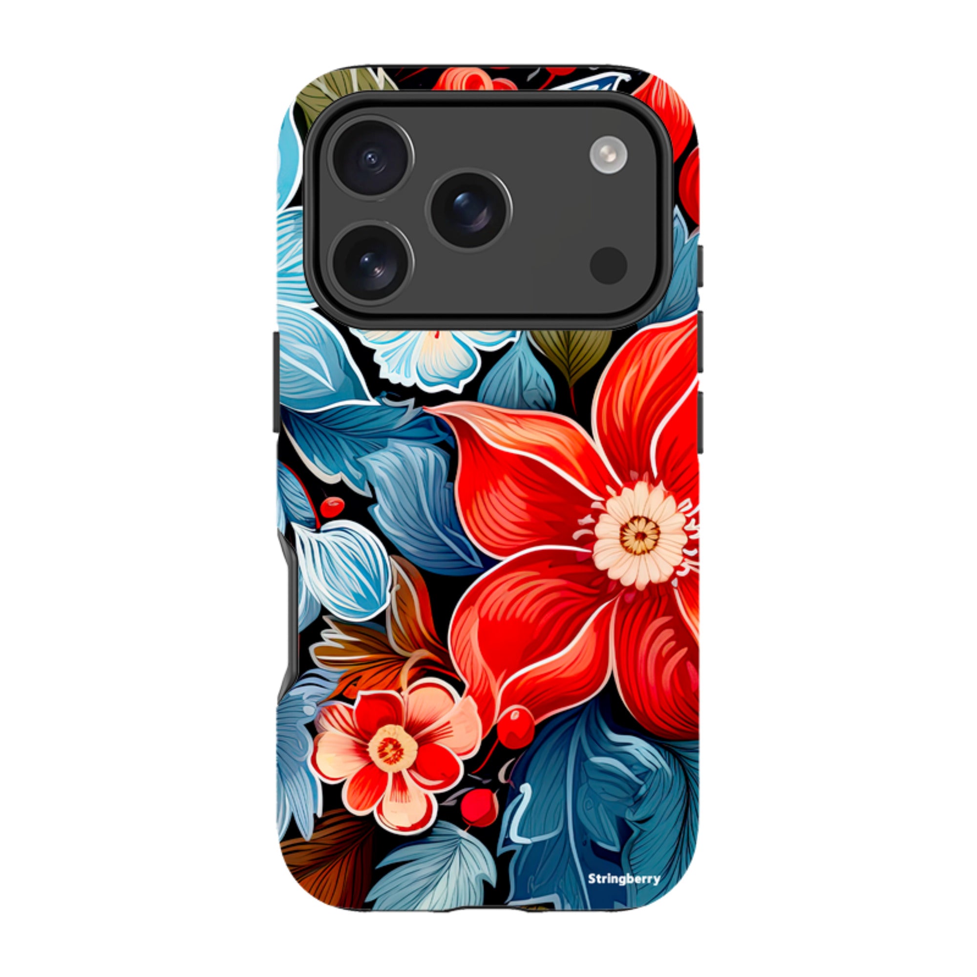 iPhone MagSafe Tough Case - Red Bells
