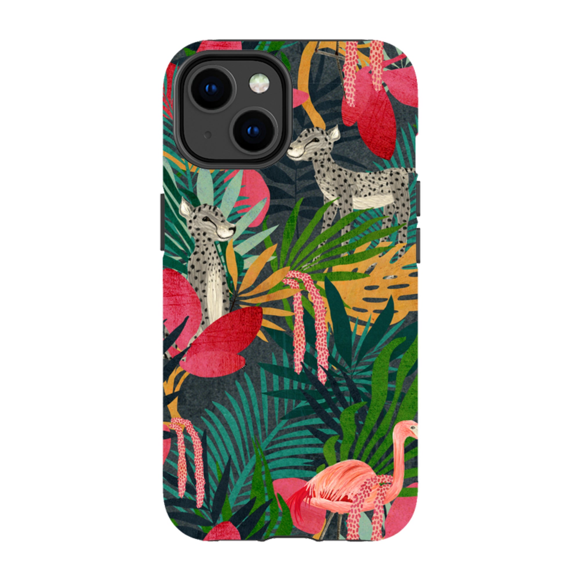 iPhone Tough Case - Lush Jungle By Katherine Quinn