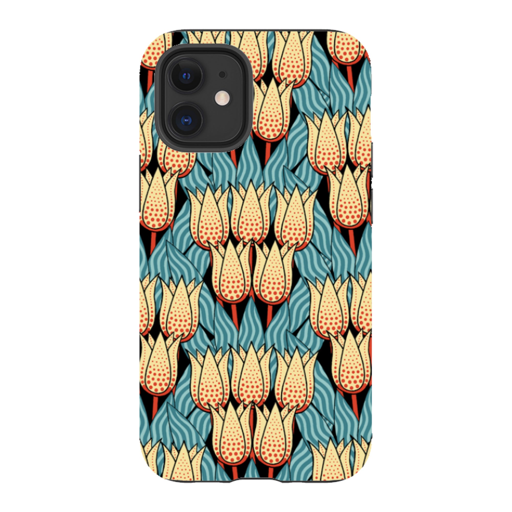 iPhone Tough Case - Spotty Tulip By Cressida Bell
