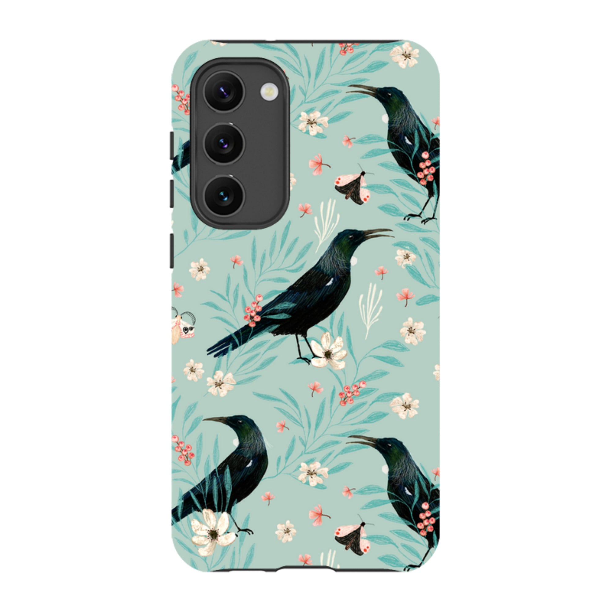 Samsung Tough Case - Tui Light Blue By Katherine Quinn