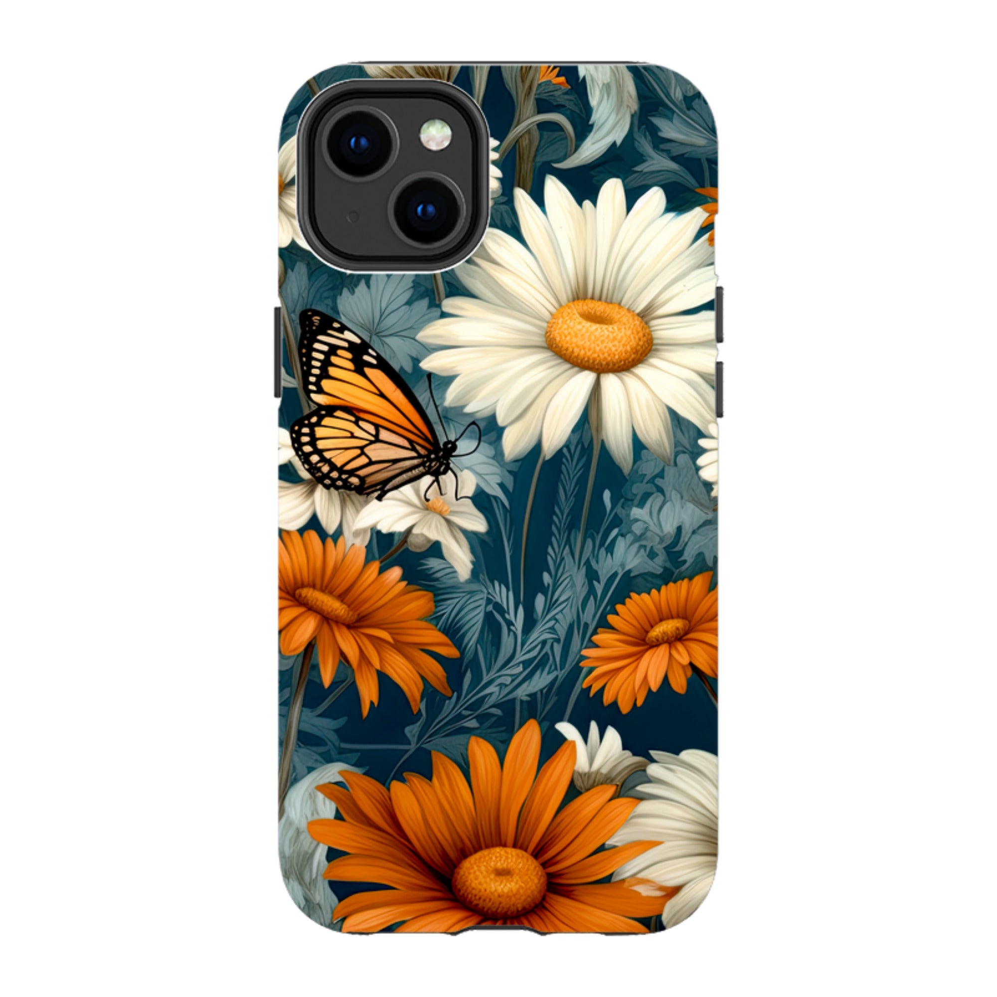 iPhone MagSafe Tough Case - Butterfly Daisies