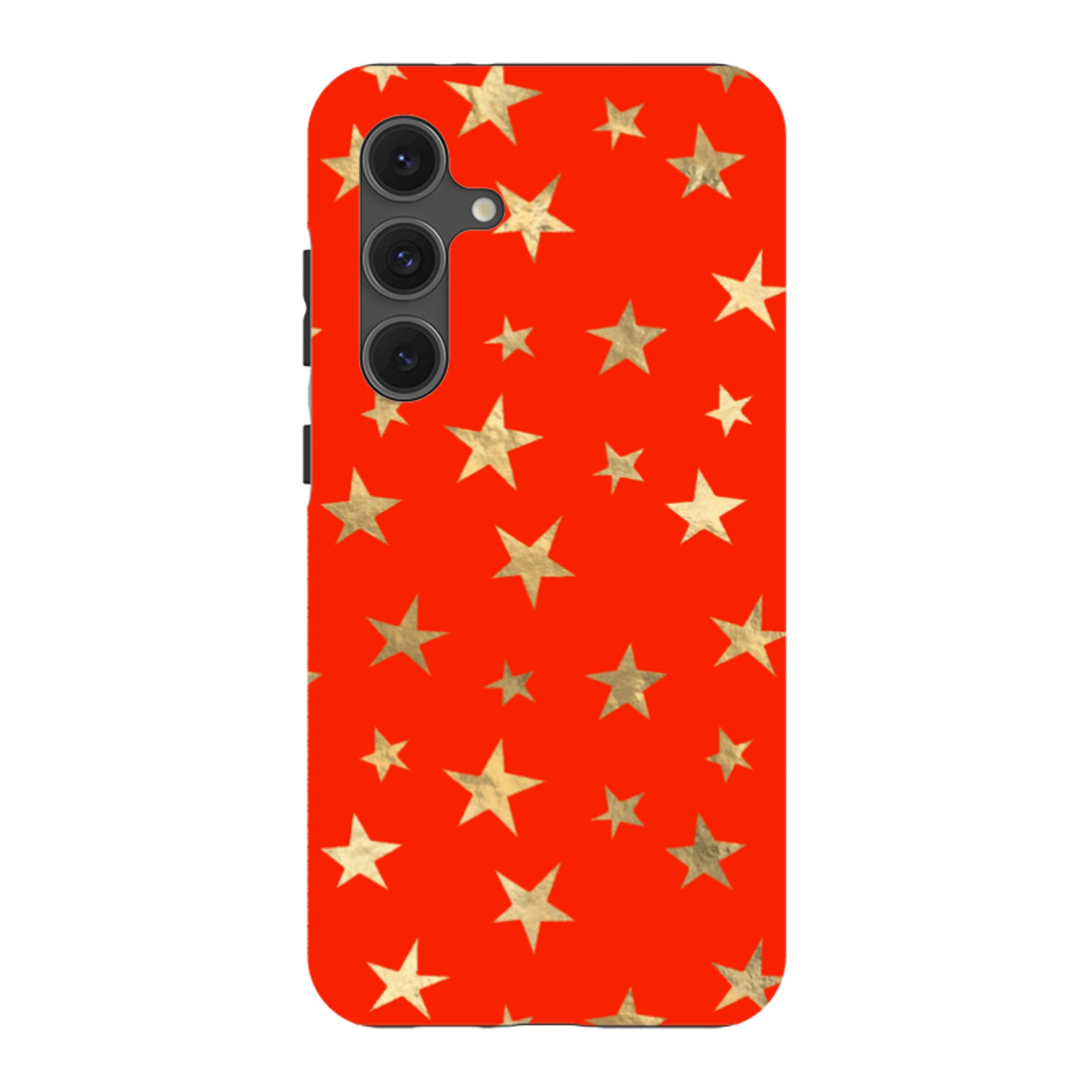Samsung Tough Case - Red and Gold Stars