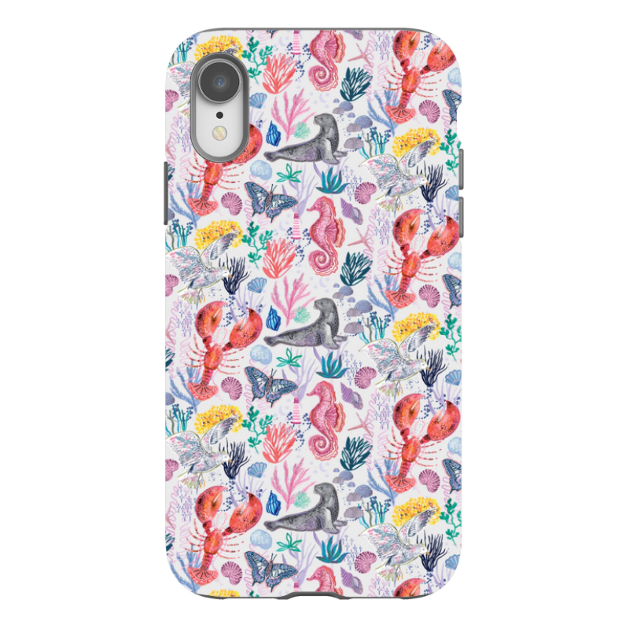 iPhone Case - Coastline Pattern-D By Emma Frances Grant