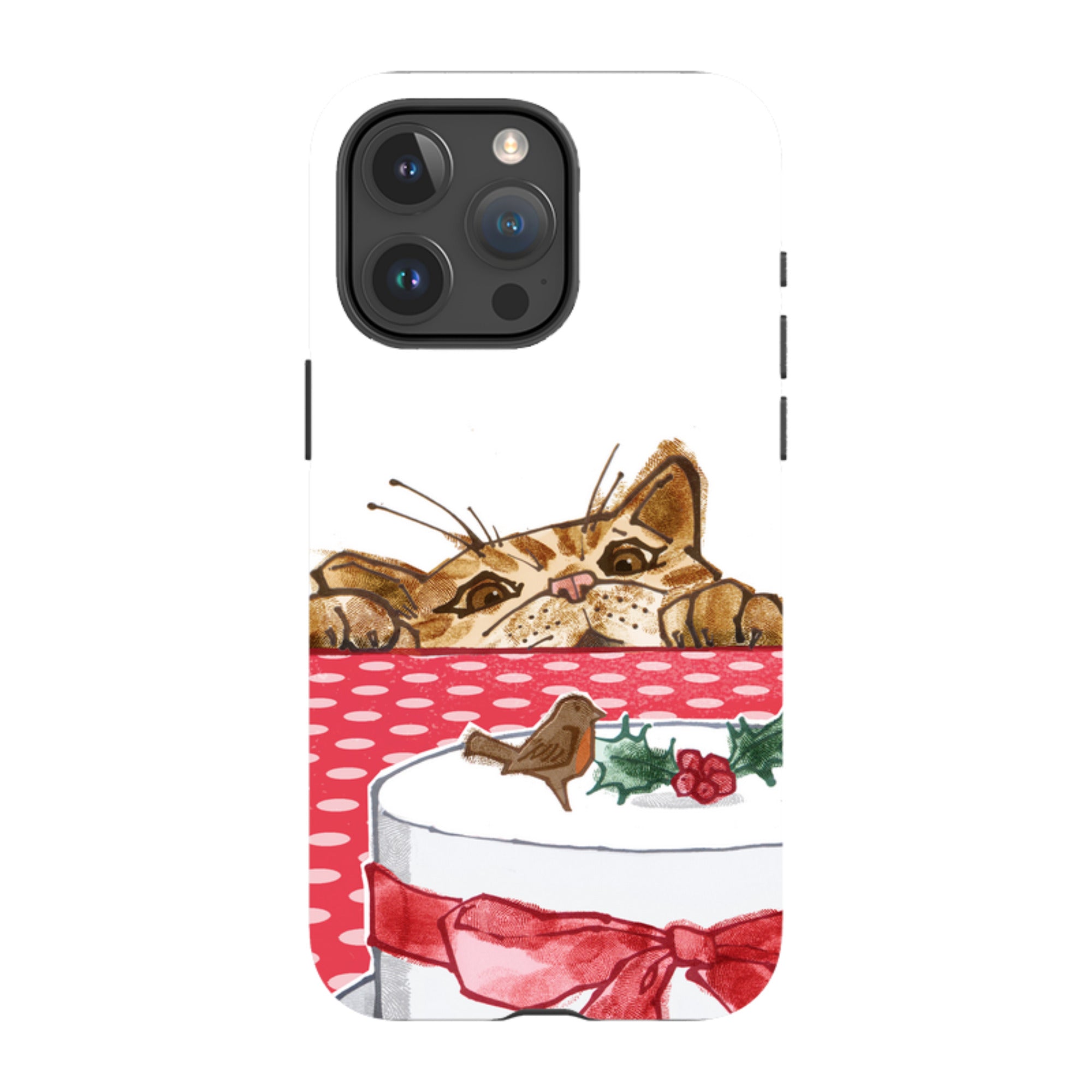 iPhone Tough Case - Cake Cat By Liane Payne