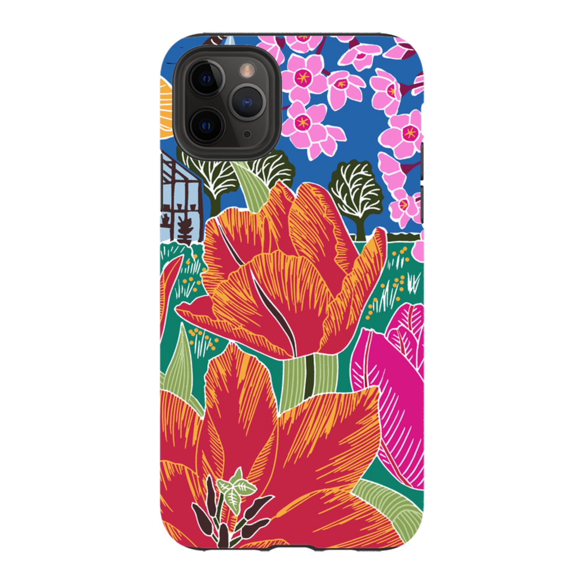 iPhone Tough Case - Tulip By Kate Heiss