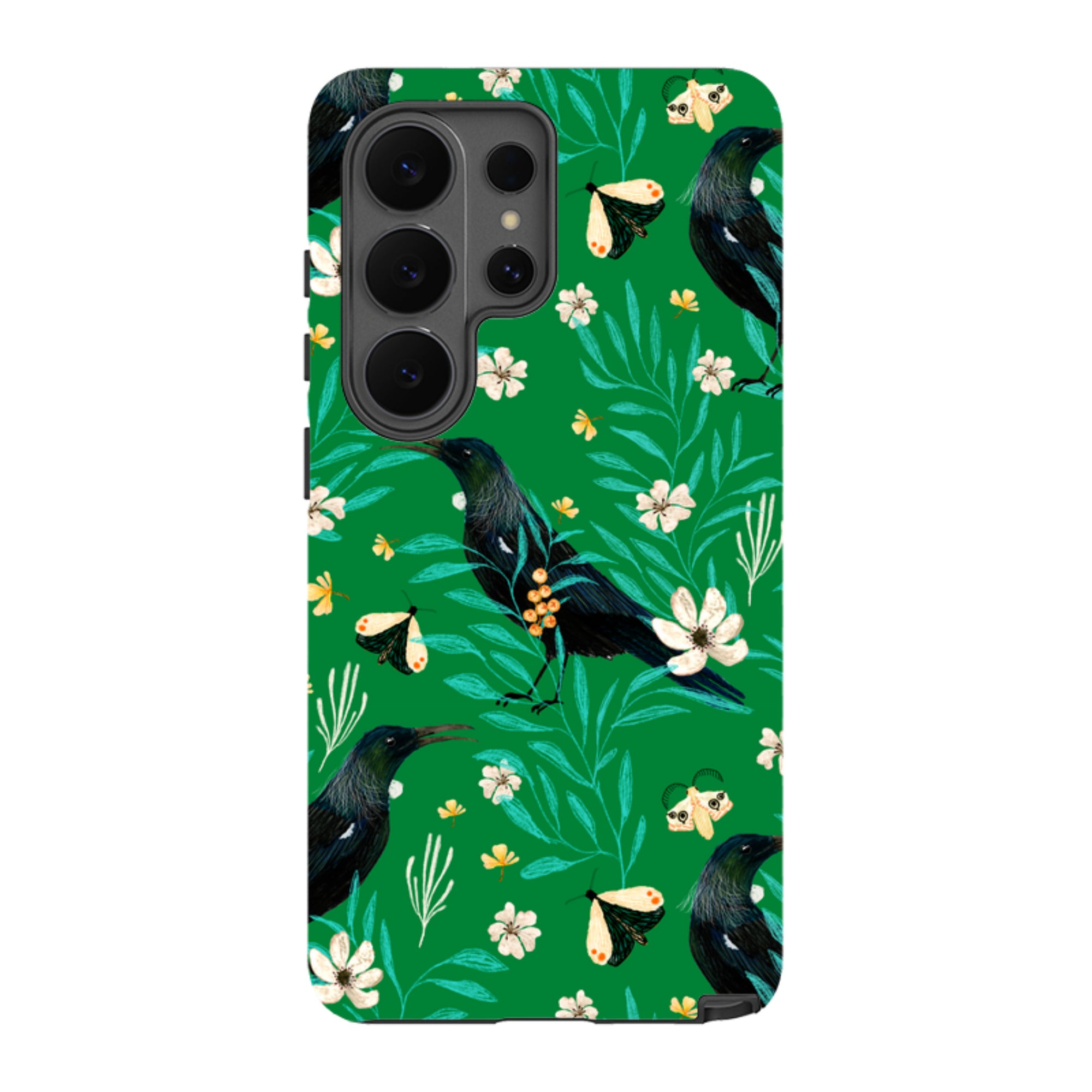 Samsung Tough Case - Tui Green By Katherine Quinn