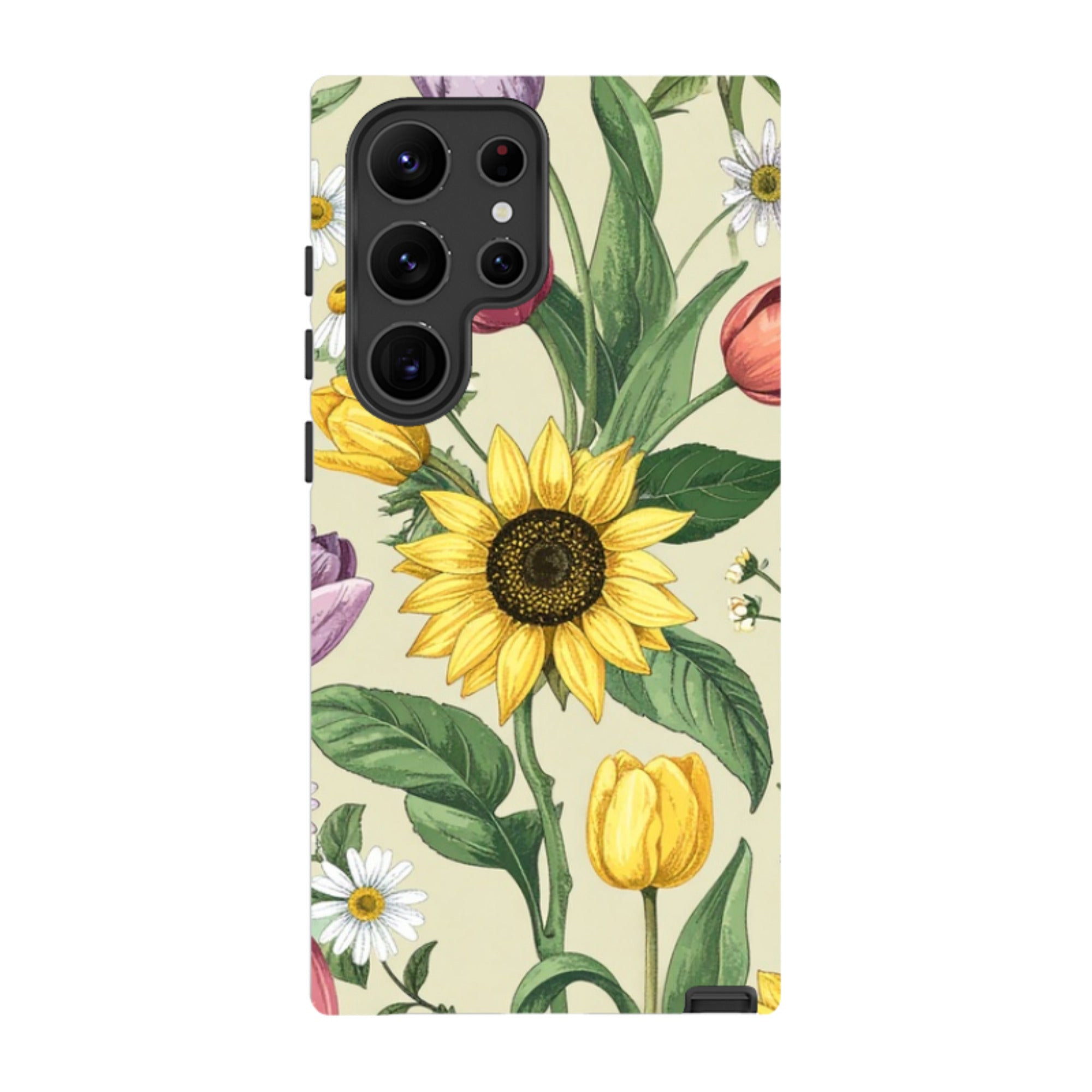 Samsung Tough  Case - Pale Sunflowers