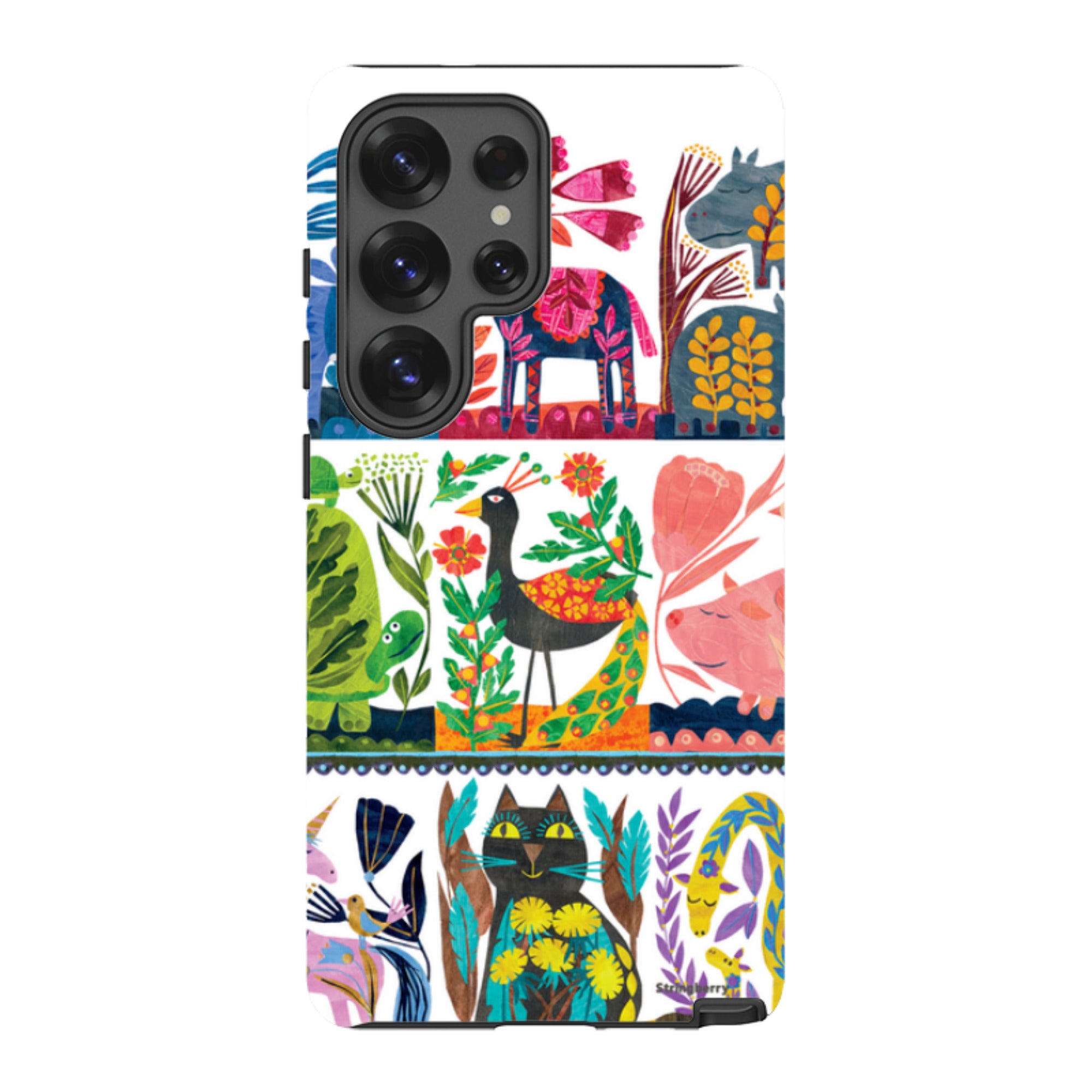 Samsung Tough Case - Folk Colour By Tracey English