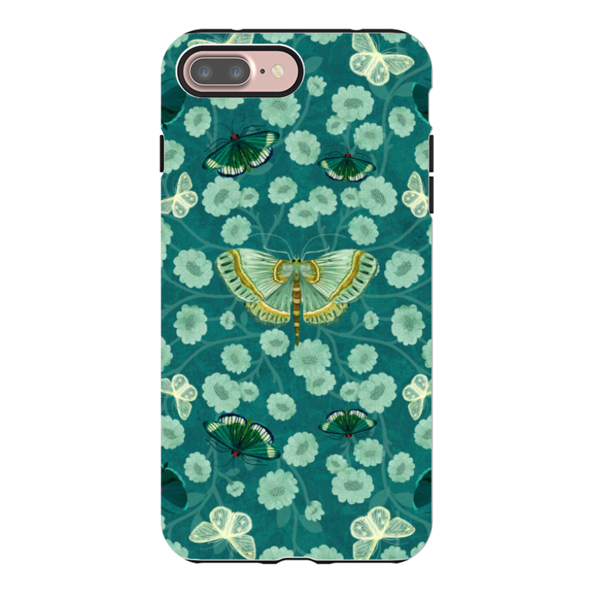 iPhone Tough Case - Medium Moth 2 By Katherine Quinn