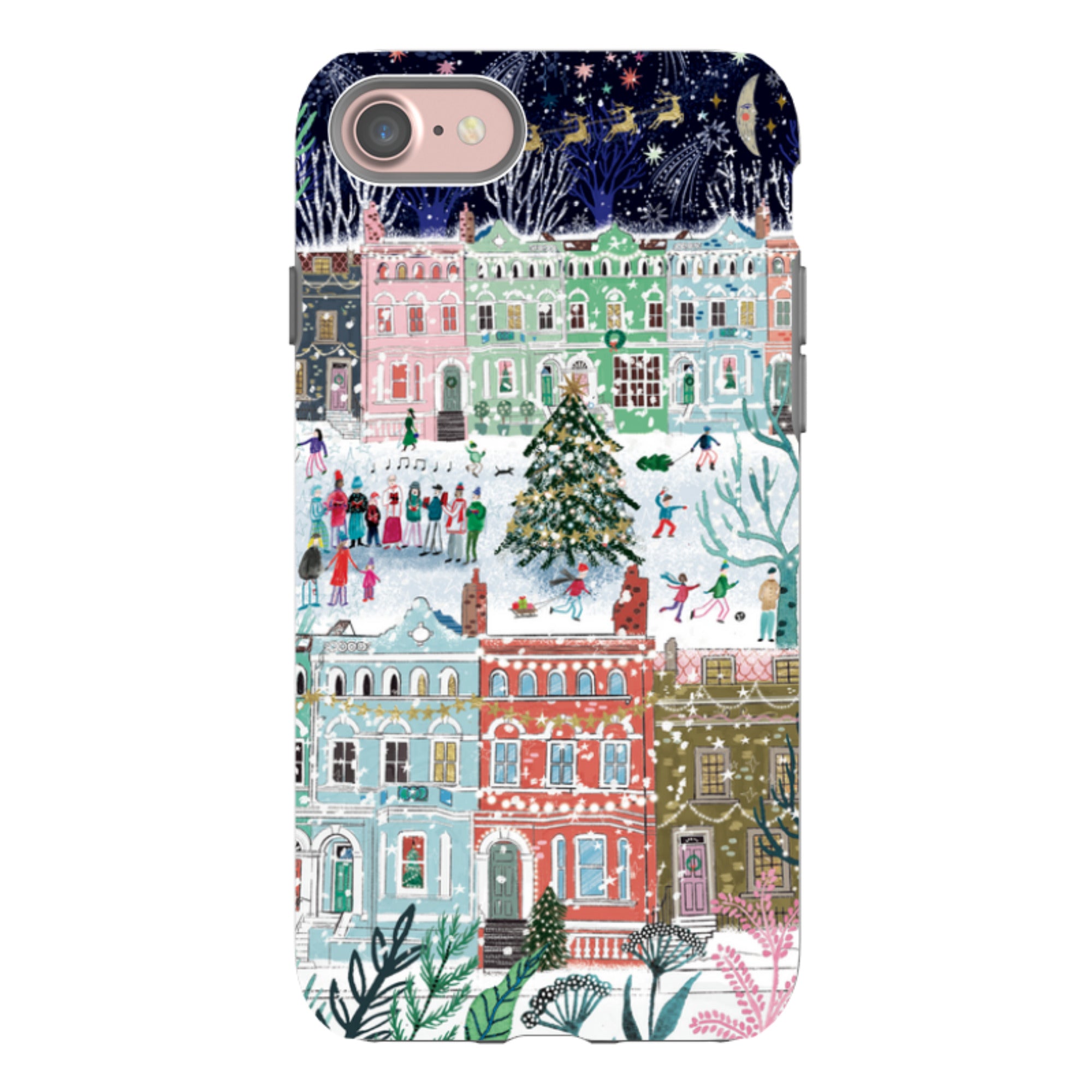 iPhone Tough Case - Winter In Notting Hill By Emma Frances Grant
