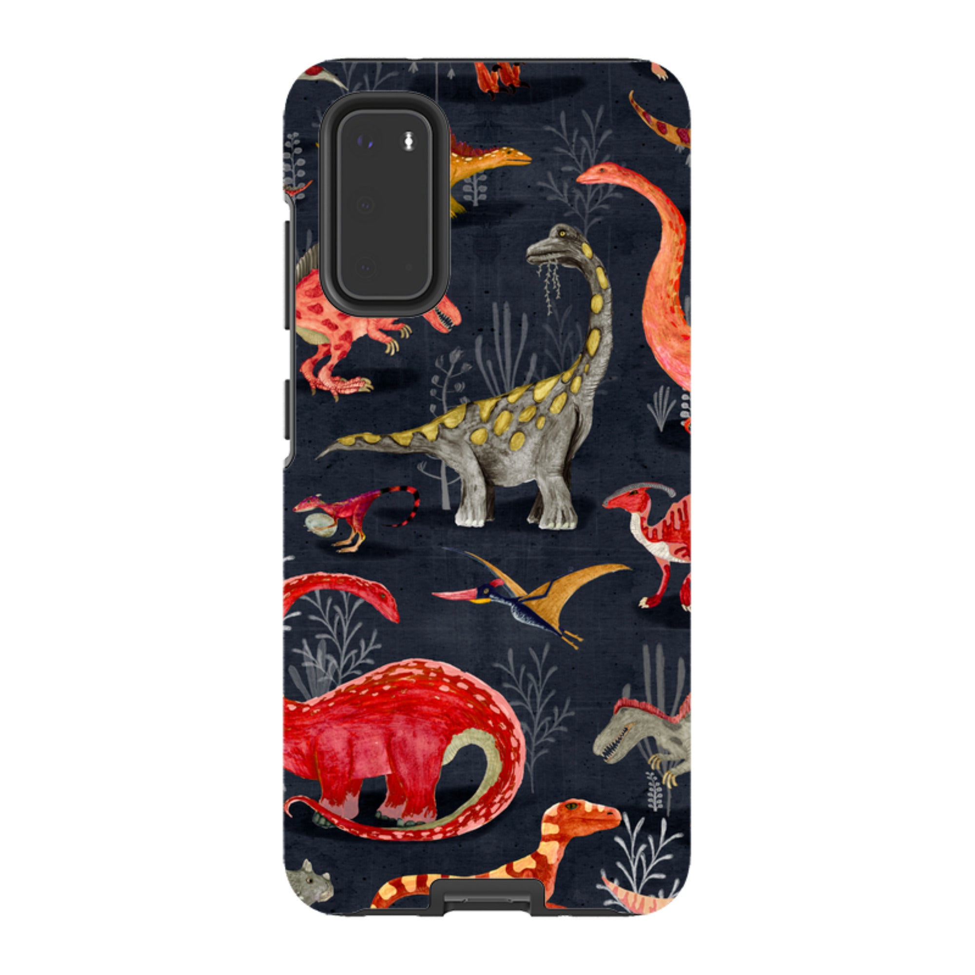 Samsung Tough Case - Parisian Dinosaurs By Katherine Quinn
