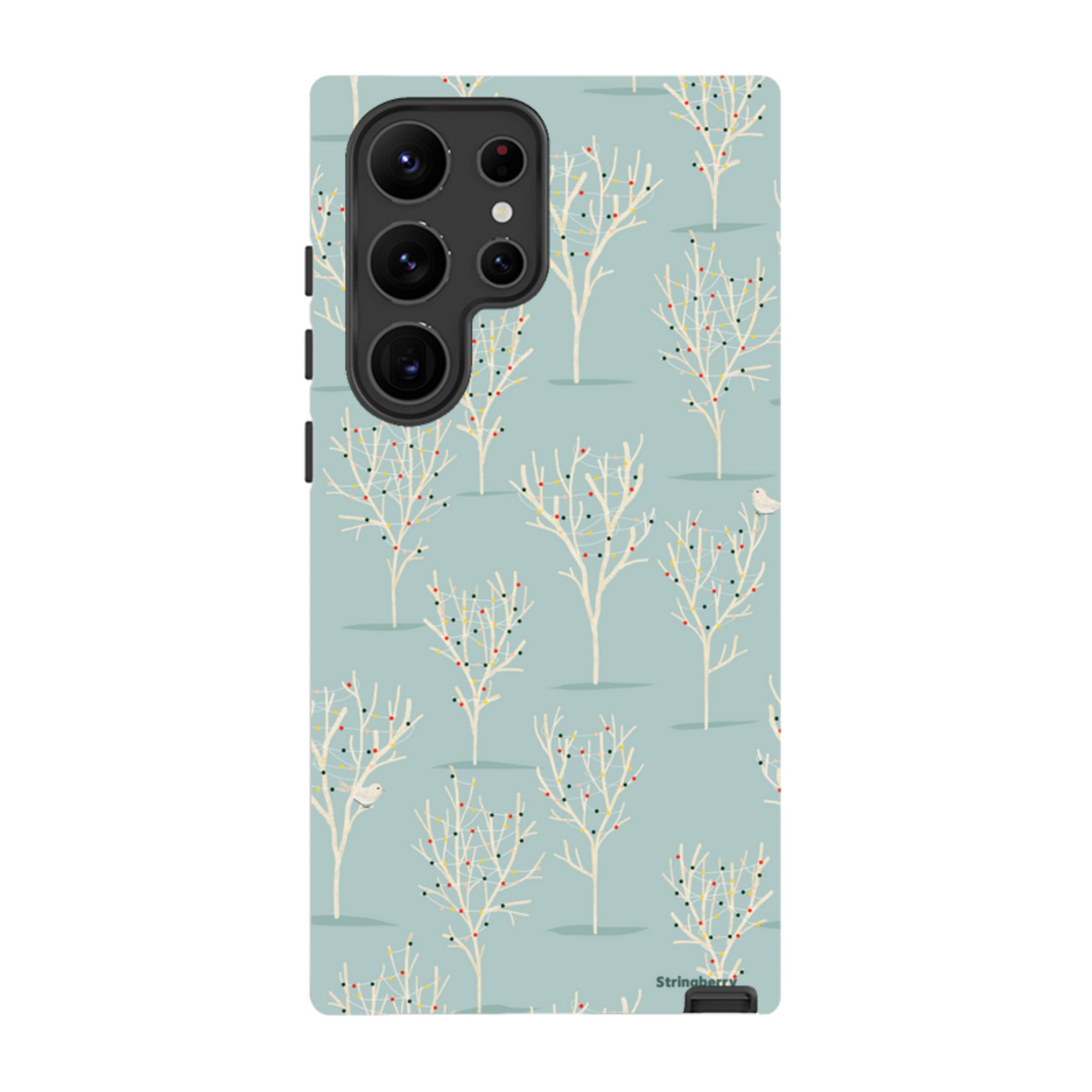 Samsung Tough Case - Winter Forest By Katherine Quinn