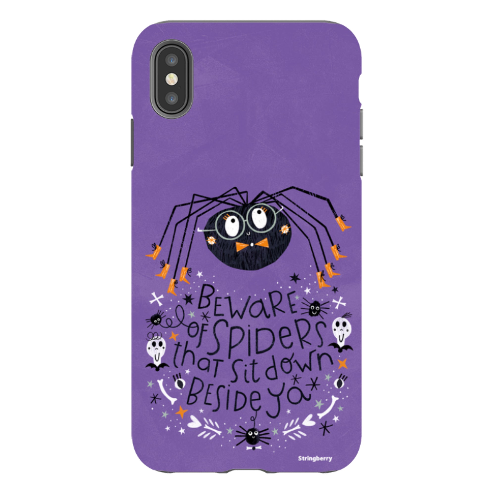 iPhone Tough Case - Spider By Ali Brookes