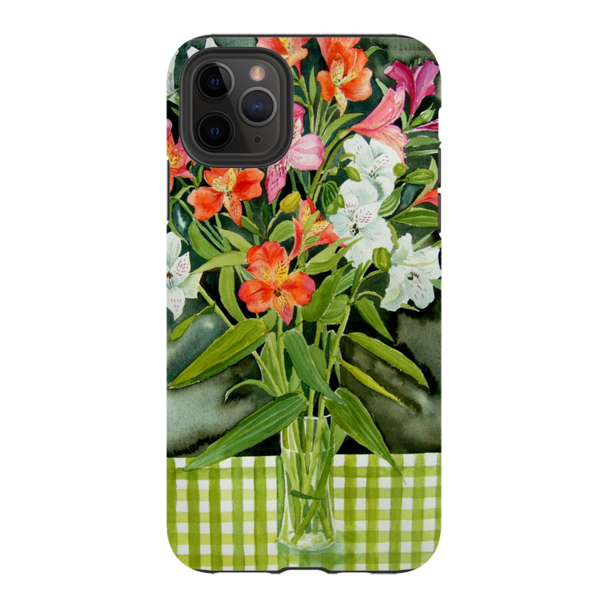 iPhone Tough Case - Fresias By Mary Stubberfield