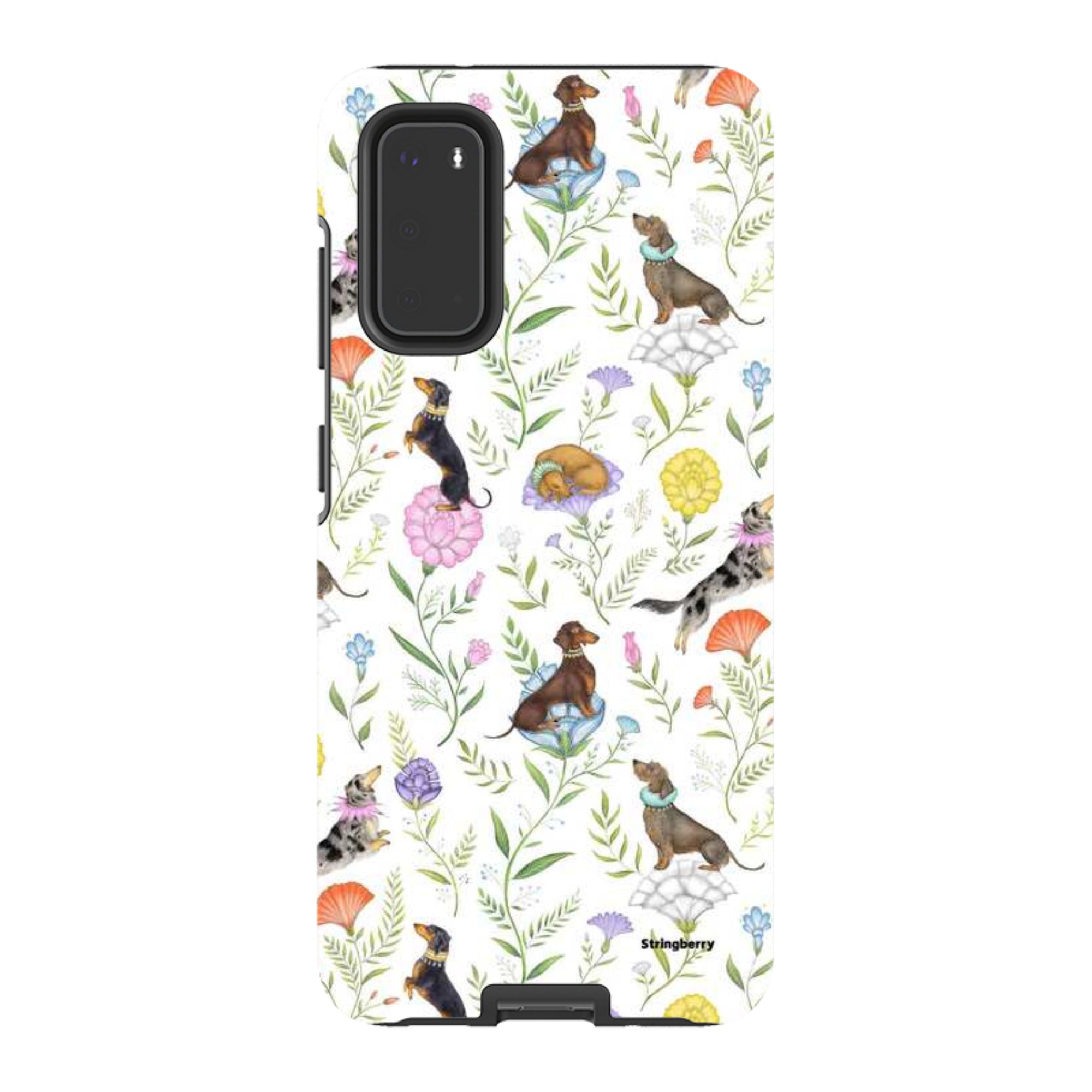 Samsung Tough Case - Doxy Day Afternoon White By Catherine Rowe