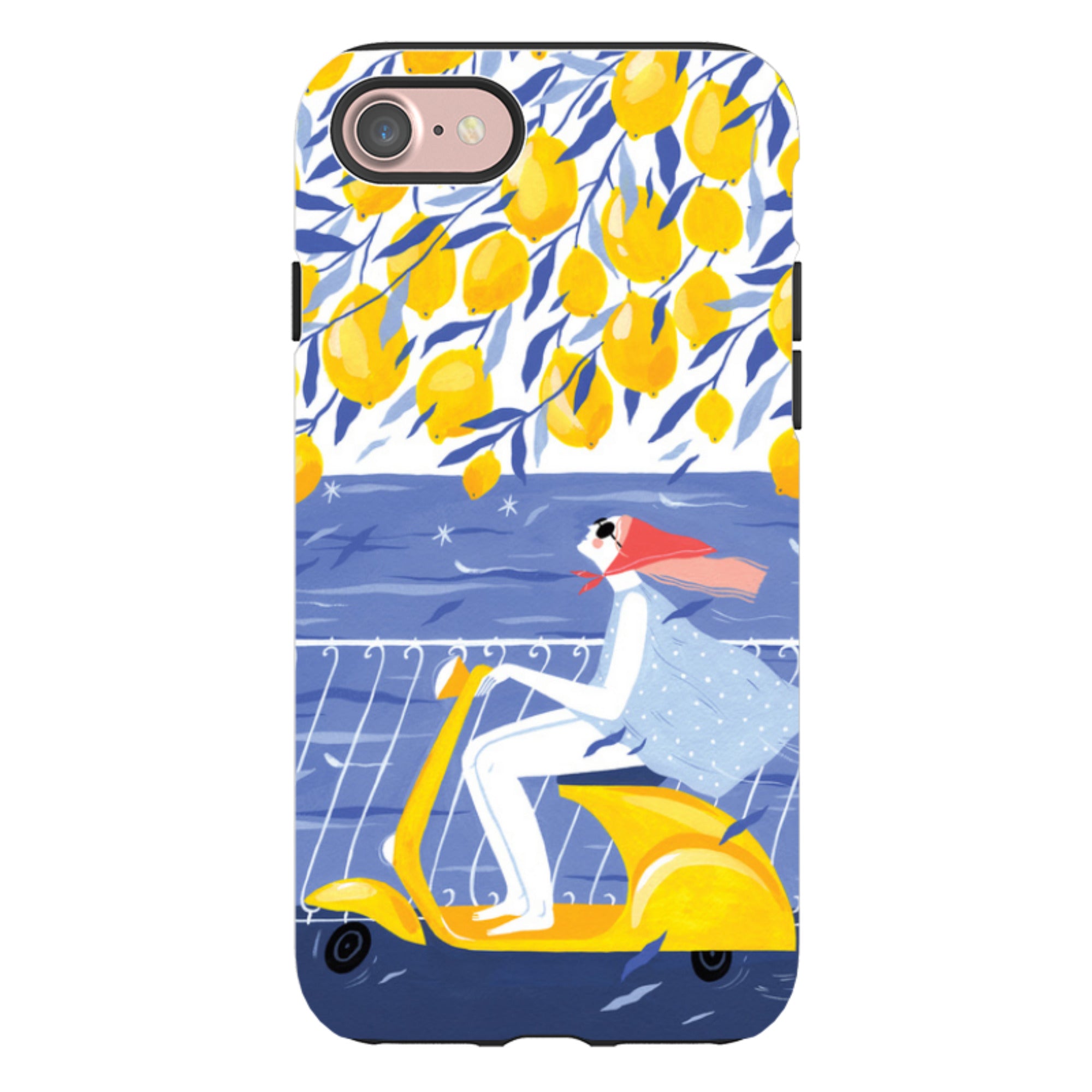 iPhone Tough Case - Amalfi Ride By Madalina Andronic
