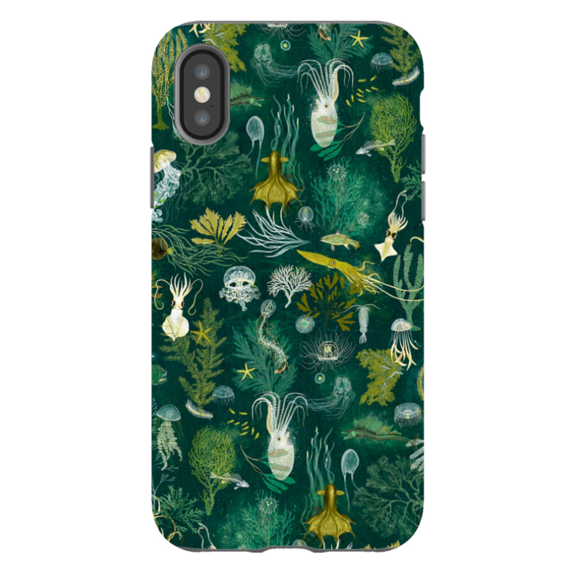 iPhone Tough Case - Gingko Pea By Katherine Quinn