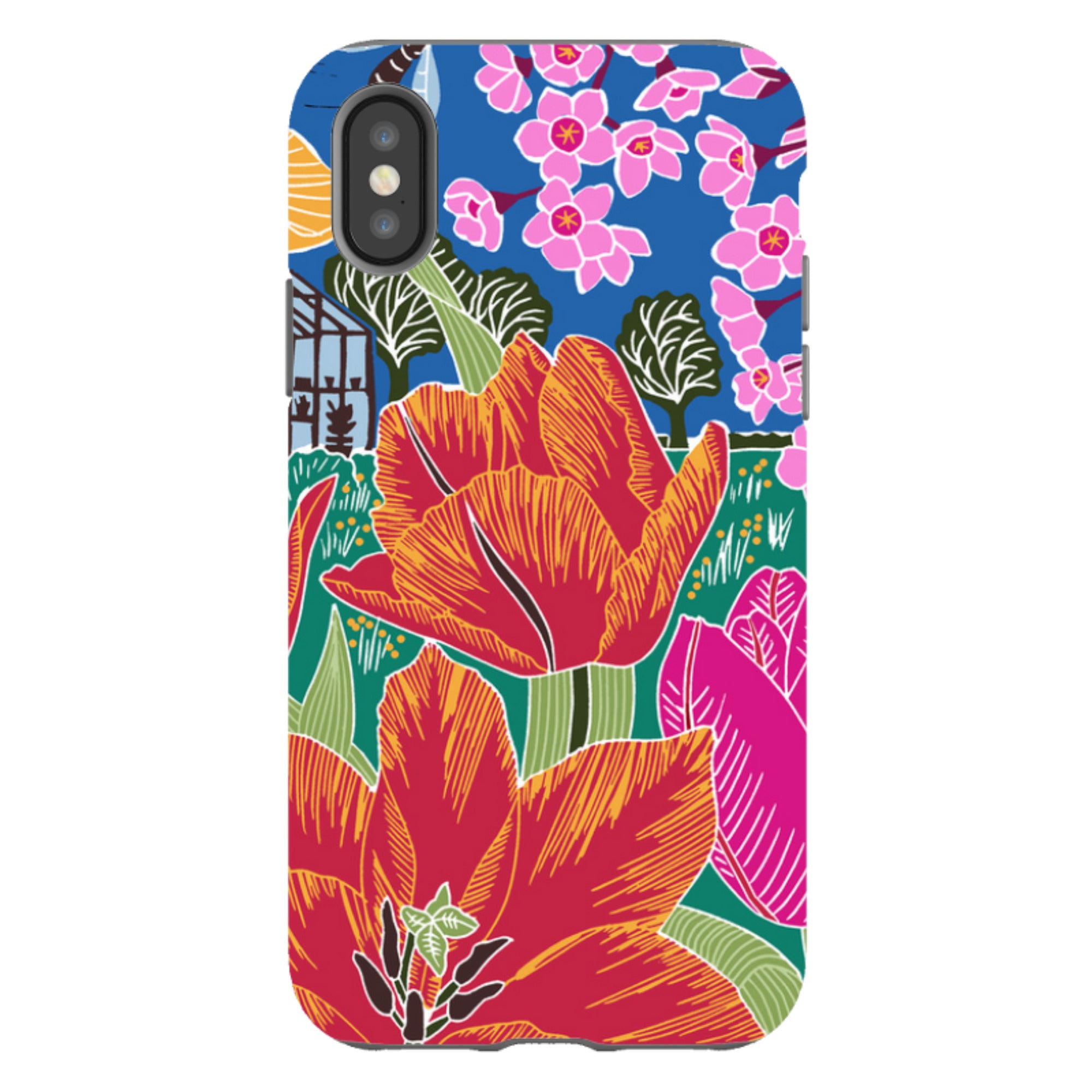 iPhone Tough Case - Tulip By Kate Heiss