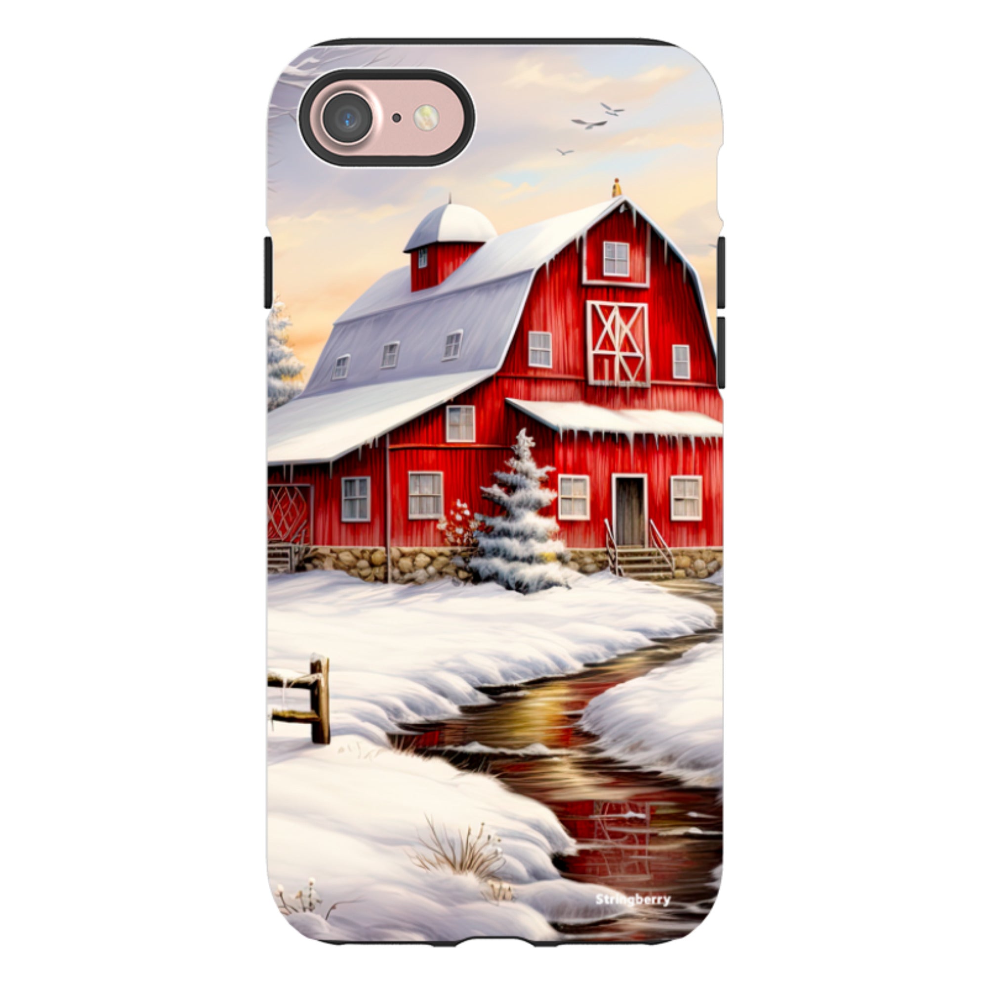 iPhone Tough Case - Winter Barn