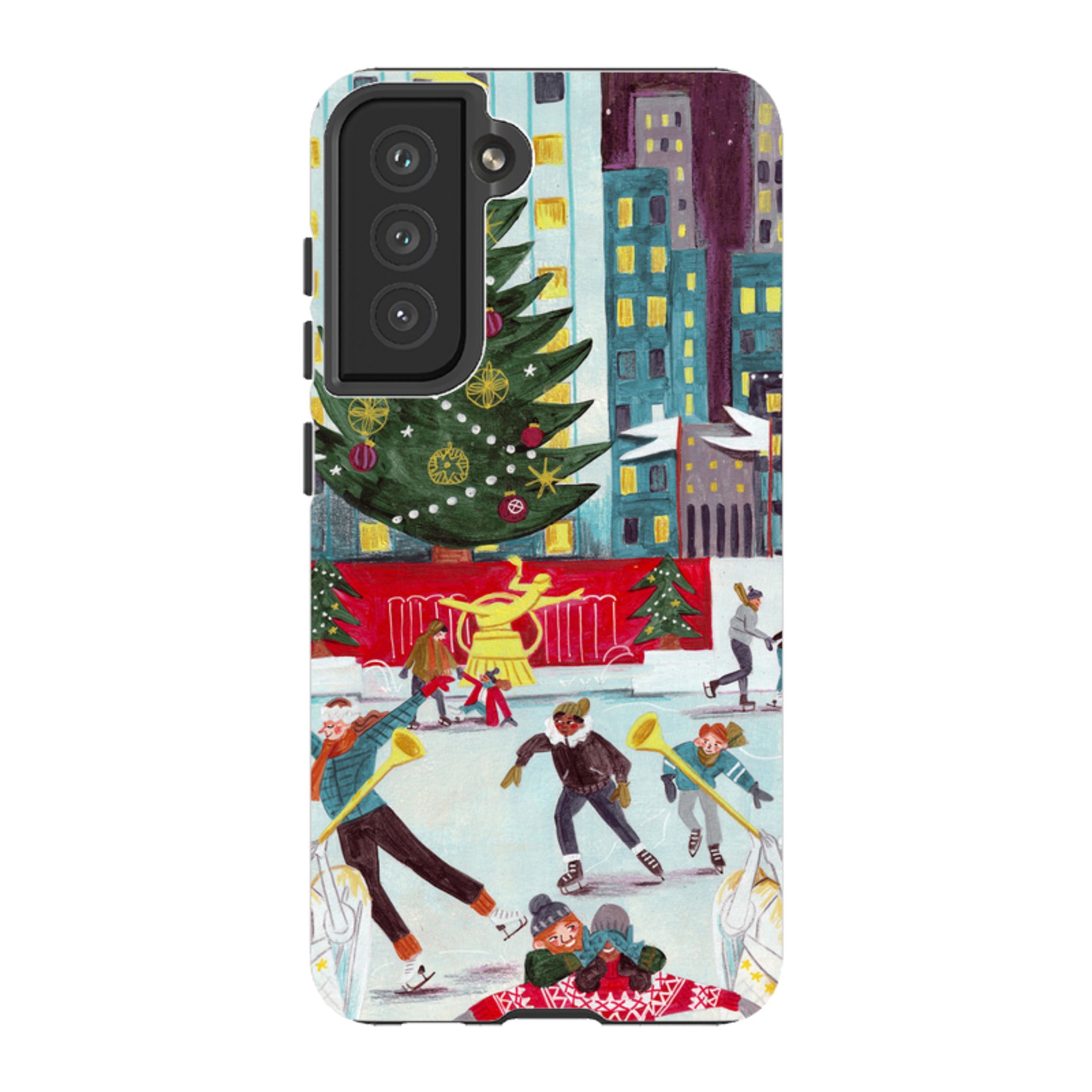 Samsung Tough Case - Xmas In New York By Caroline Bonne Muller