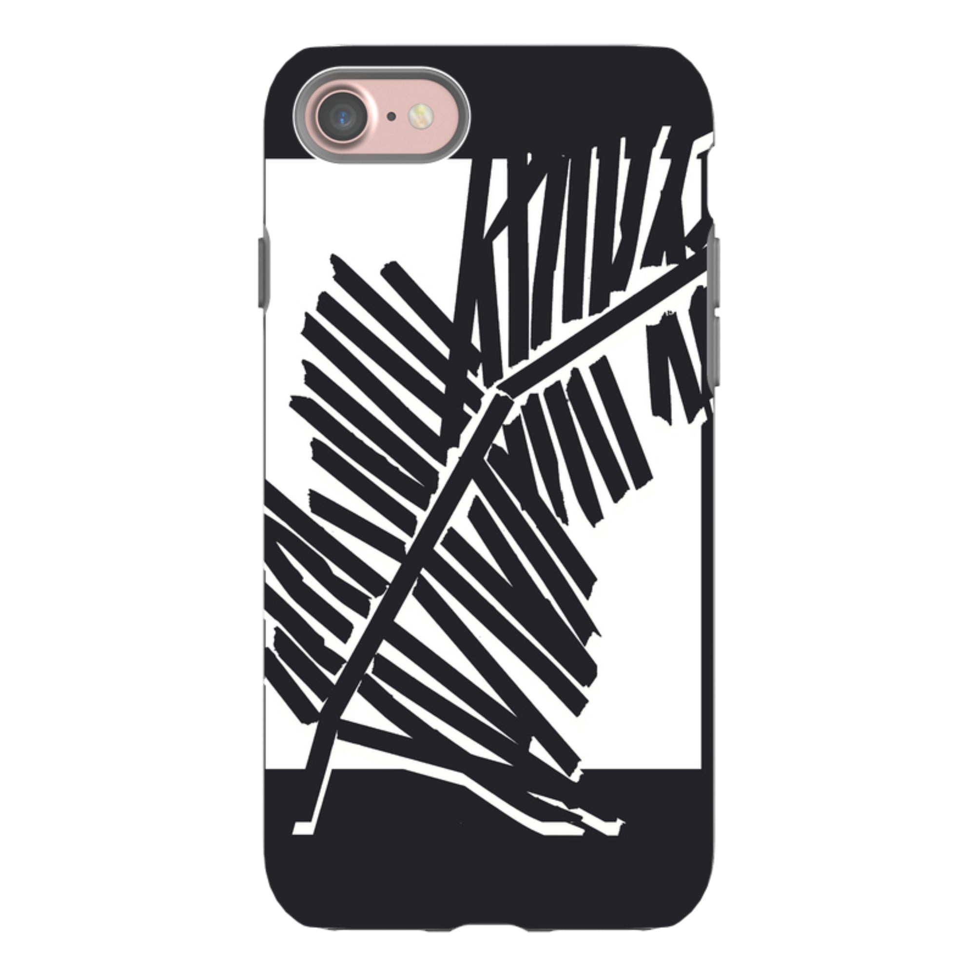 iPhone Tough Case - Palm Moon Silhouette By Kitty Joseph