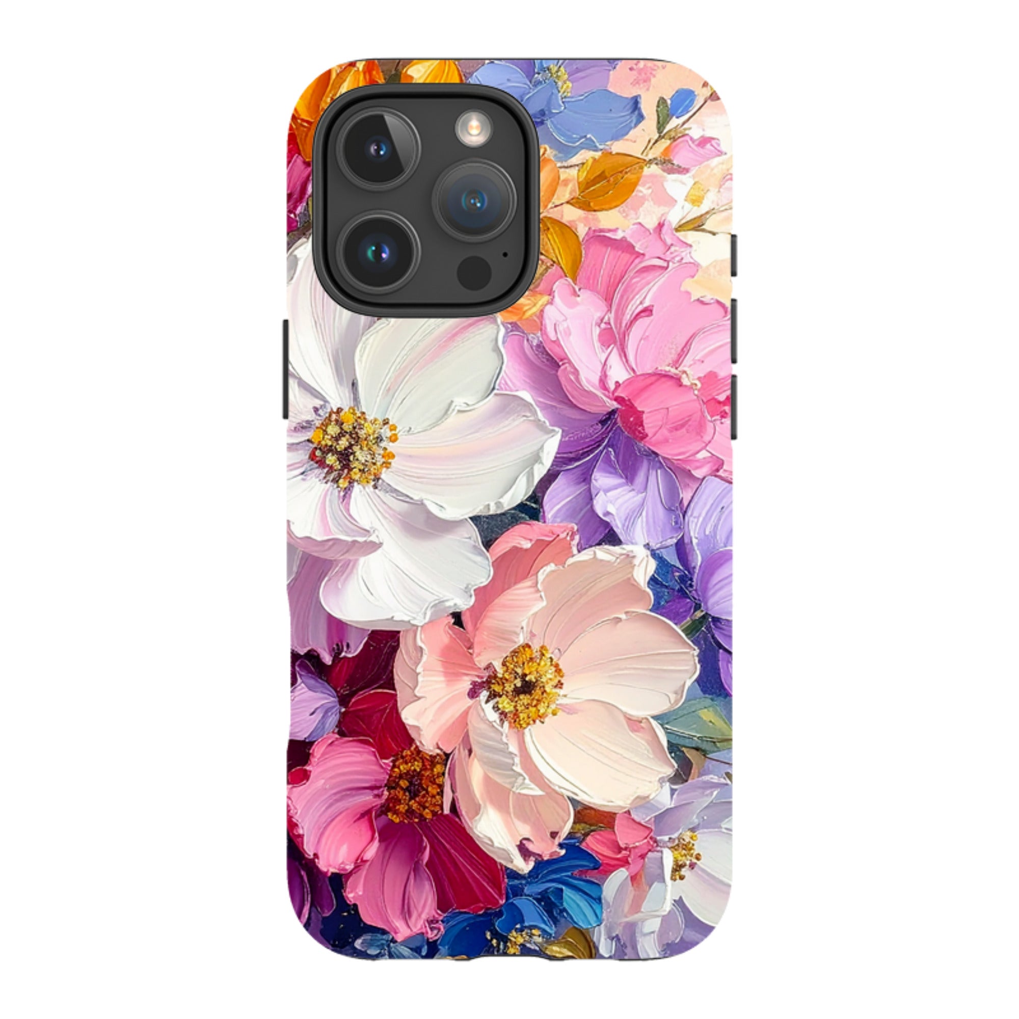 iPhone Tough Case - Summer Floral Saffron