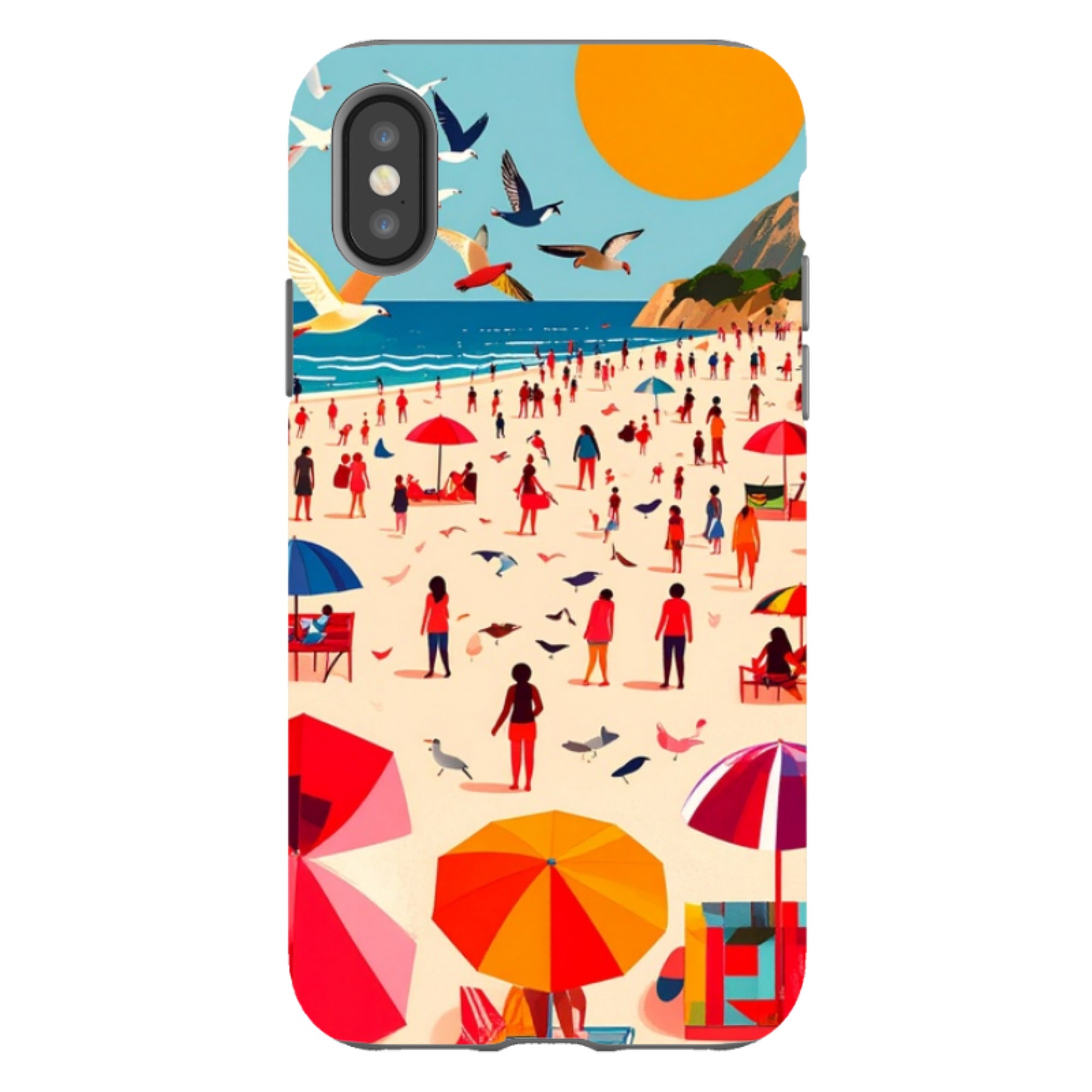 iPhone Tough Case - Mediterranean Beach Life
