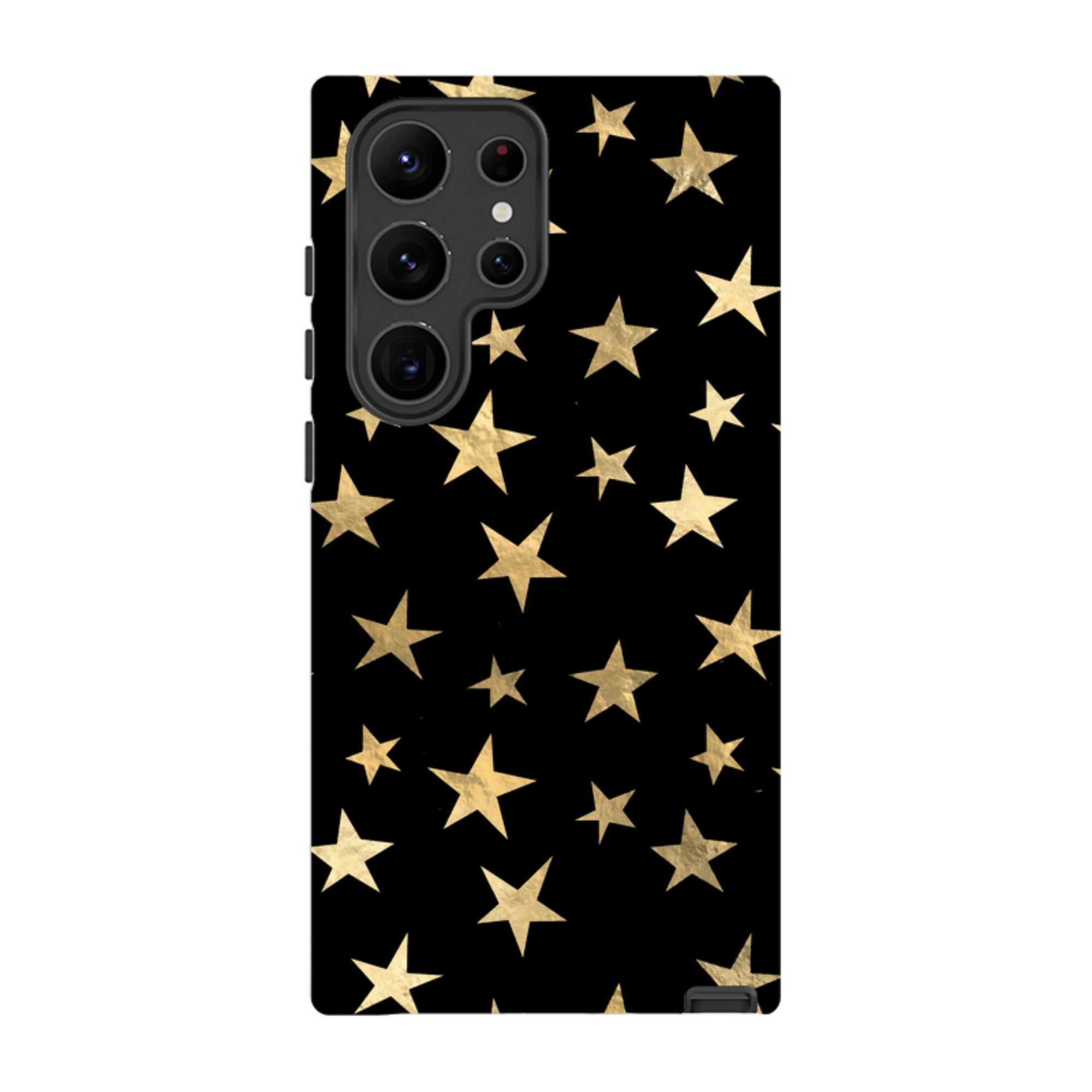 Samsung Tough Case - Black and Gold Stars