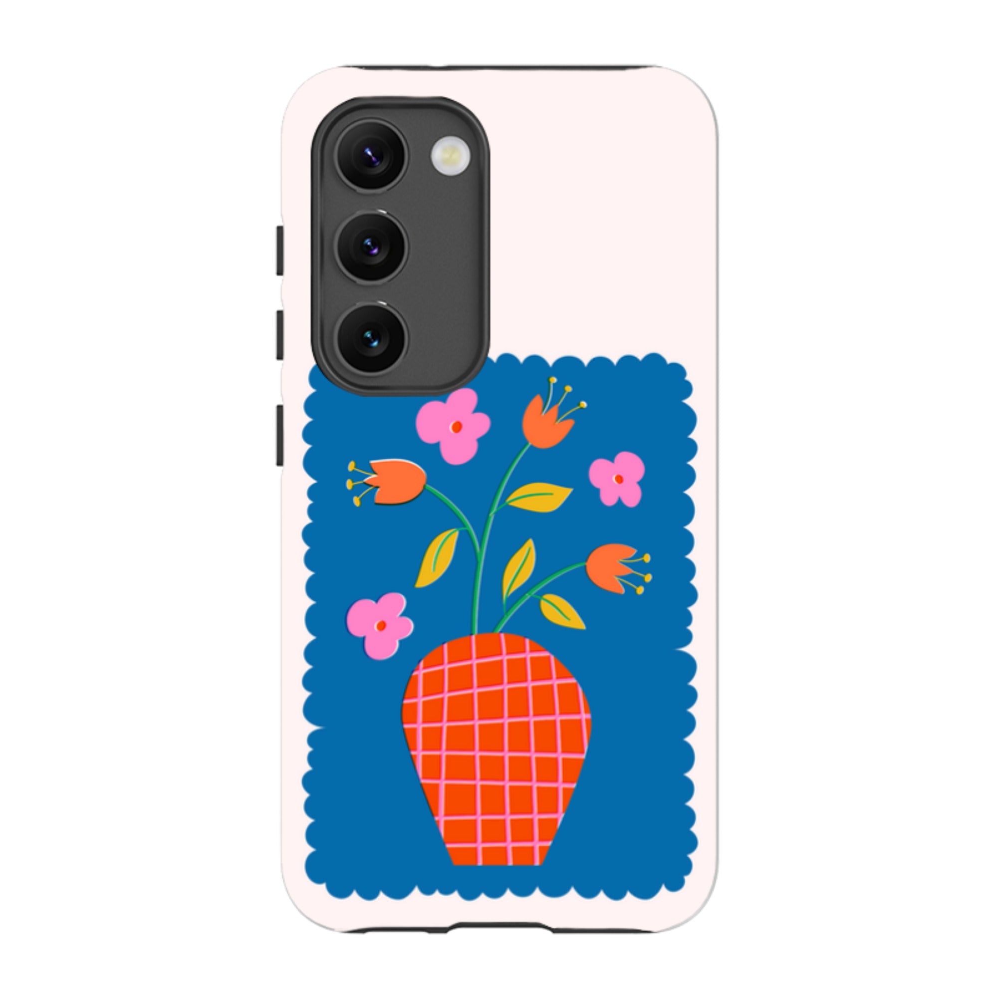 Samsung Tough Case - Floral Stamp