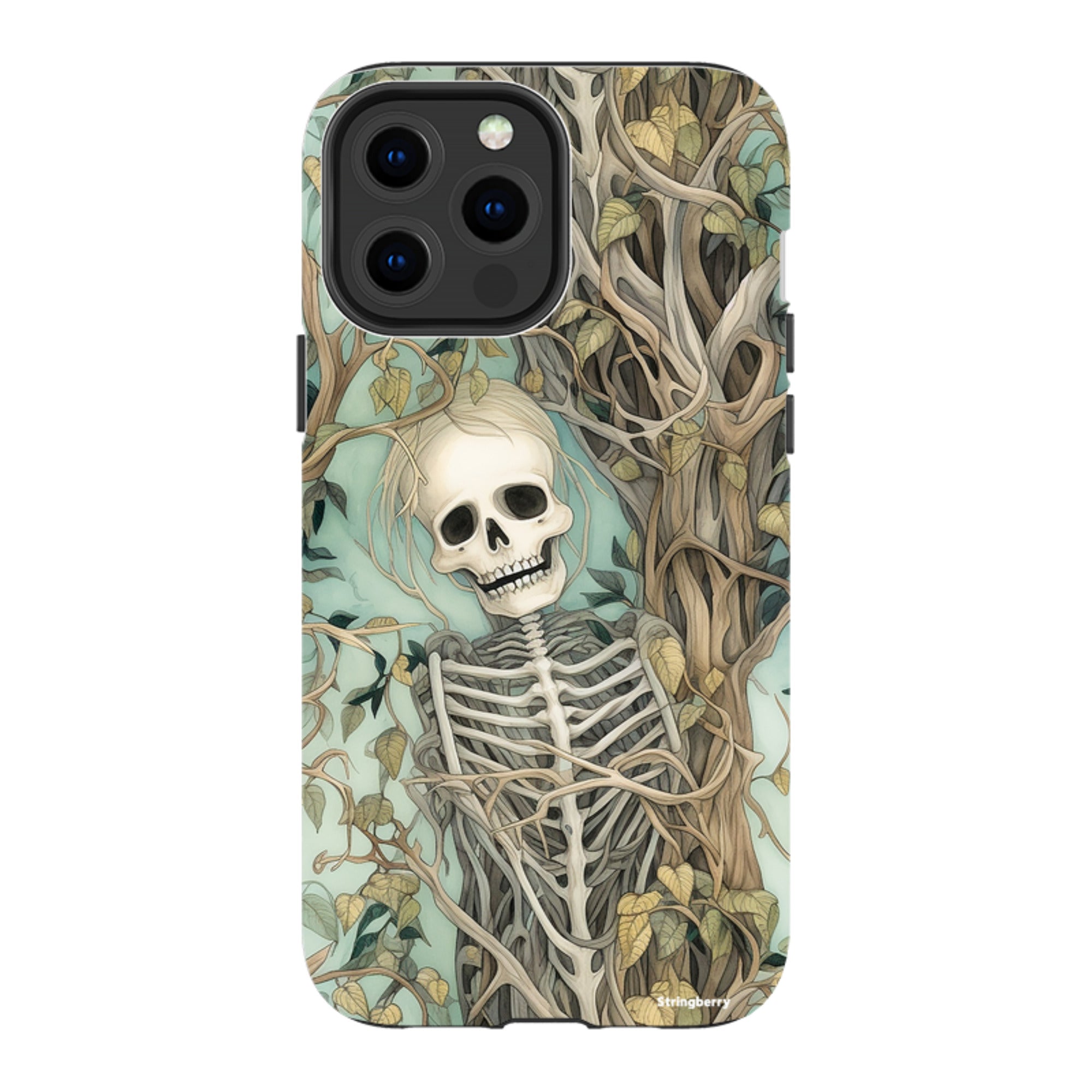iPhone MagSafe Tough Case - Skeletal Floral