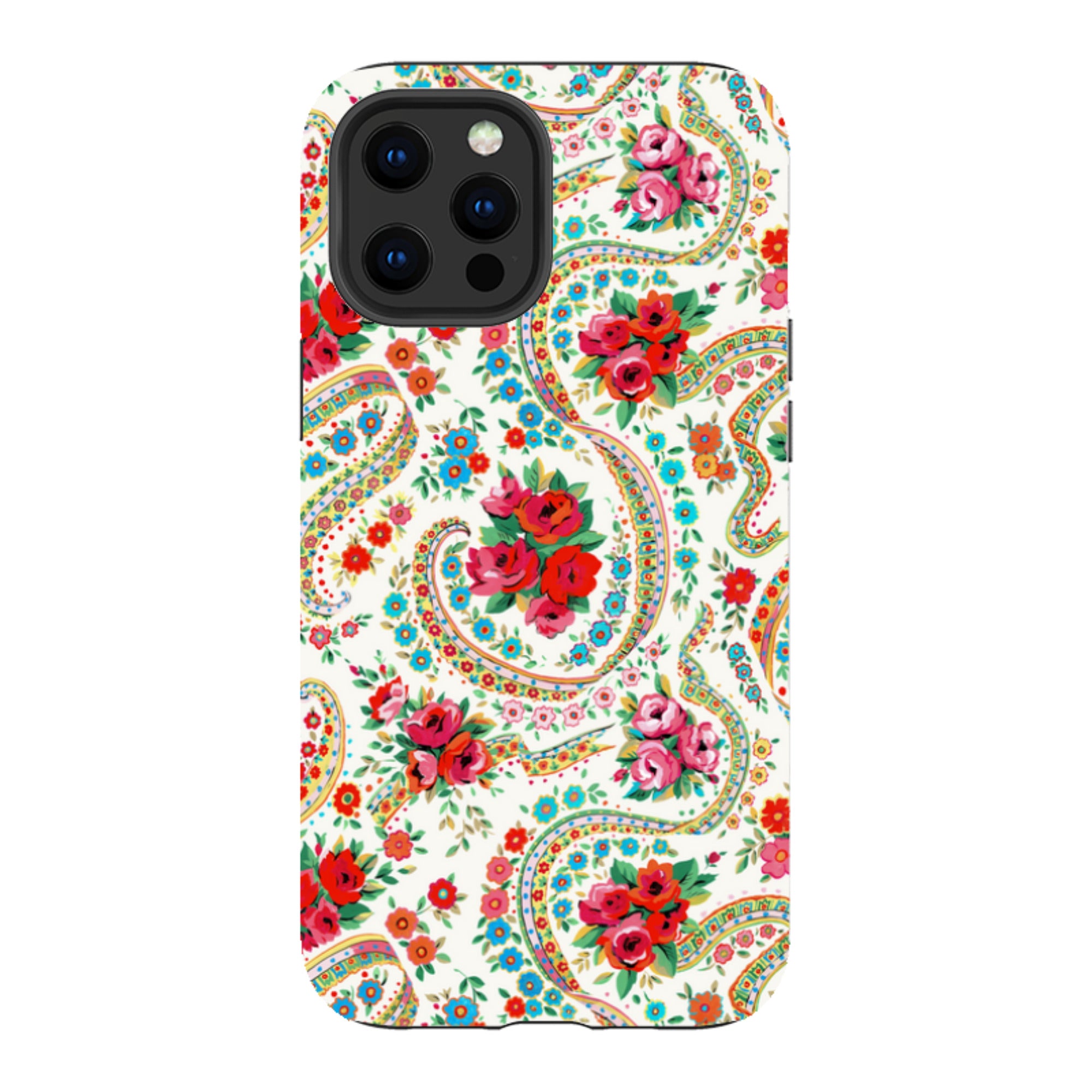 iPhone Tough Case - Ribbons & Roses By Sarah Campbell
